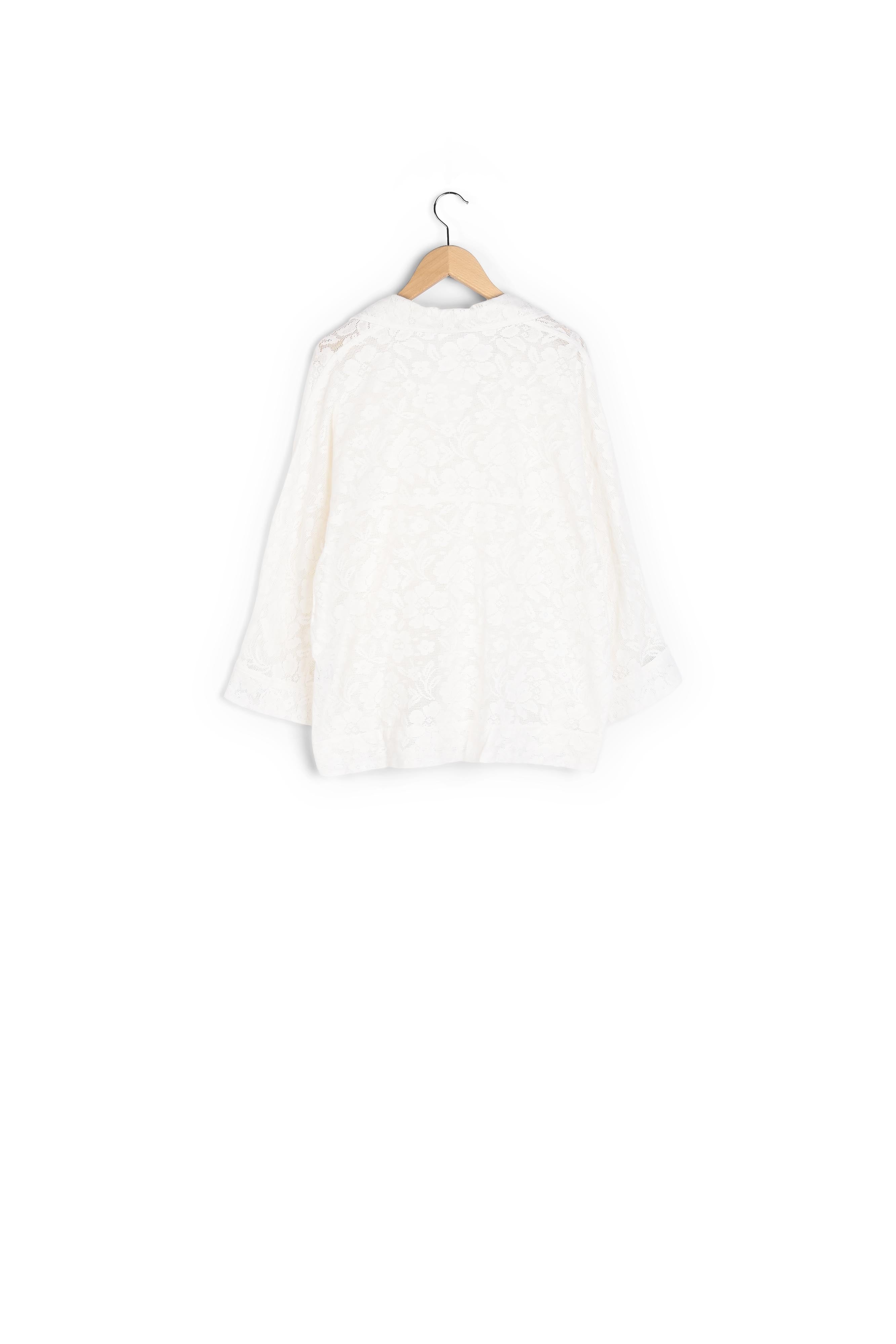 Blouse en dentelle de coton - CHARLES Faume - seconde main