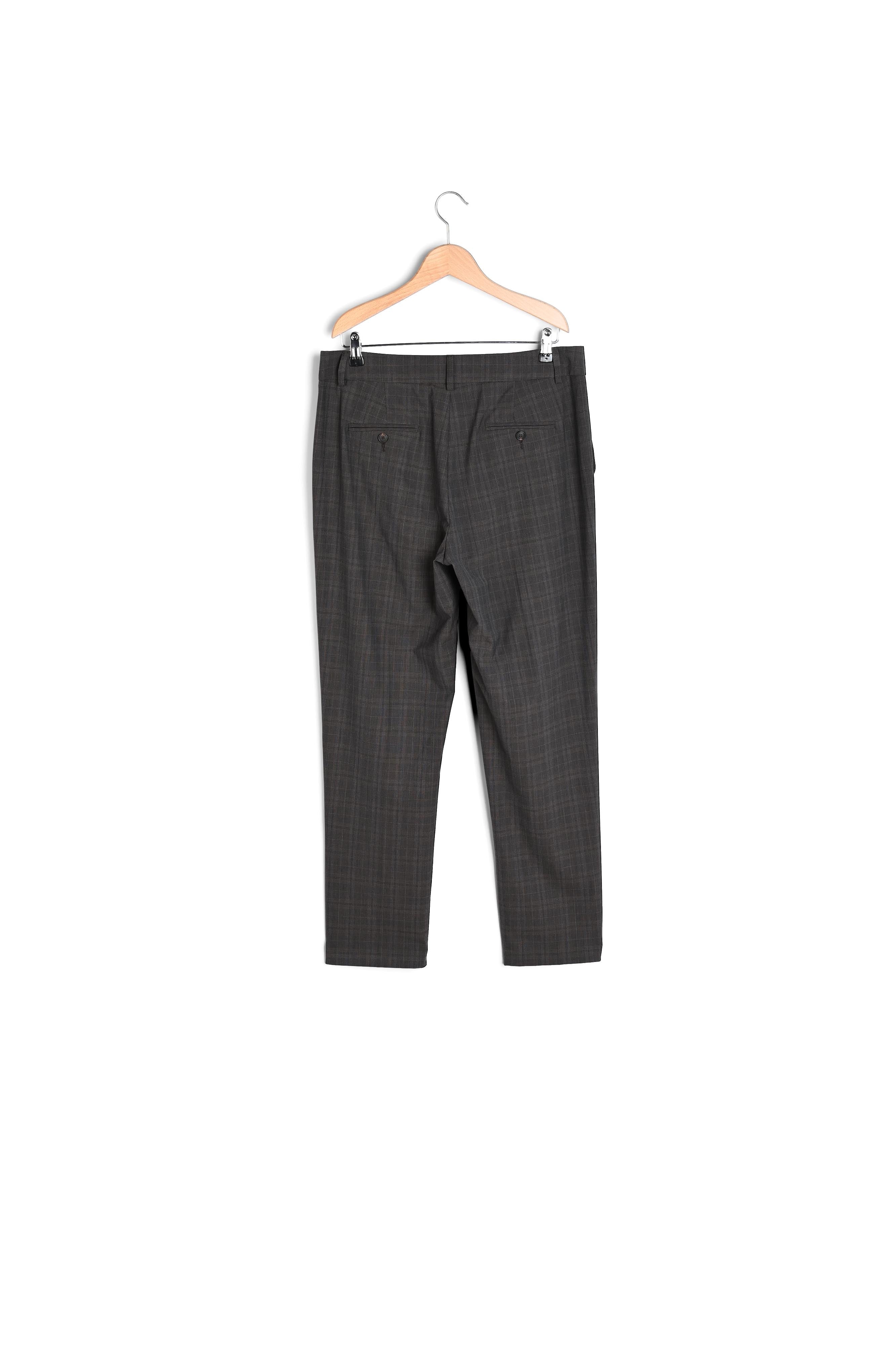 Pantalon de tailleur à carreaux - ELIASS Faume - seconde main