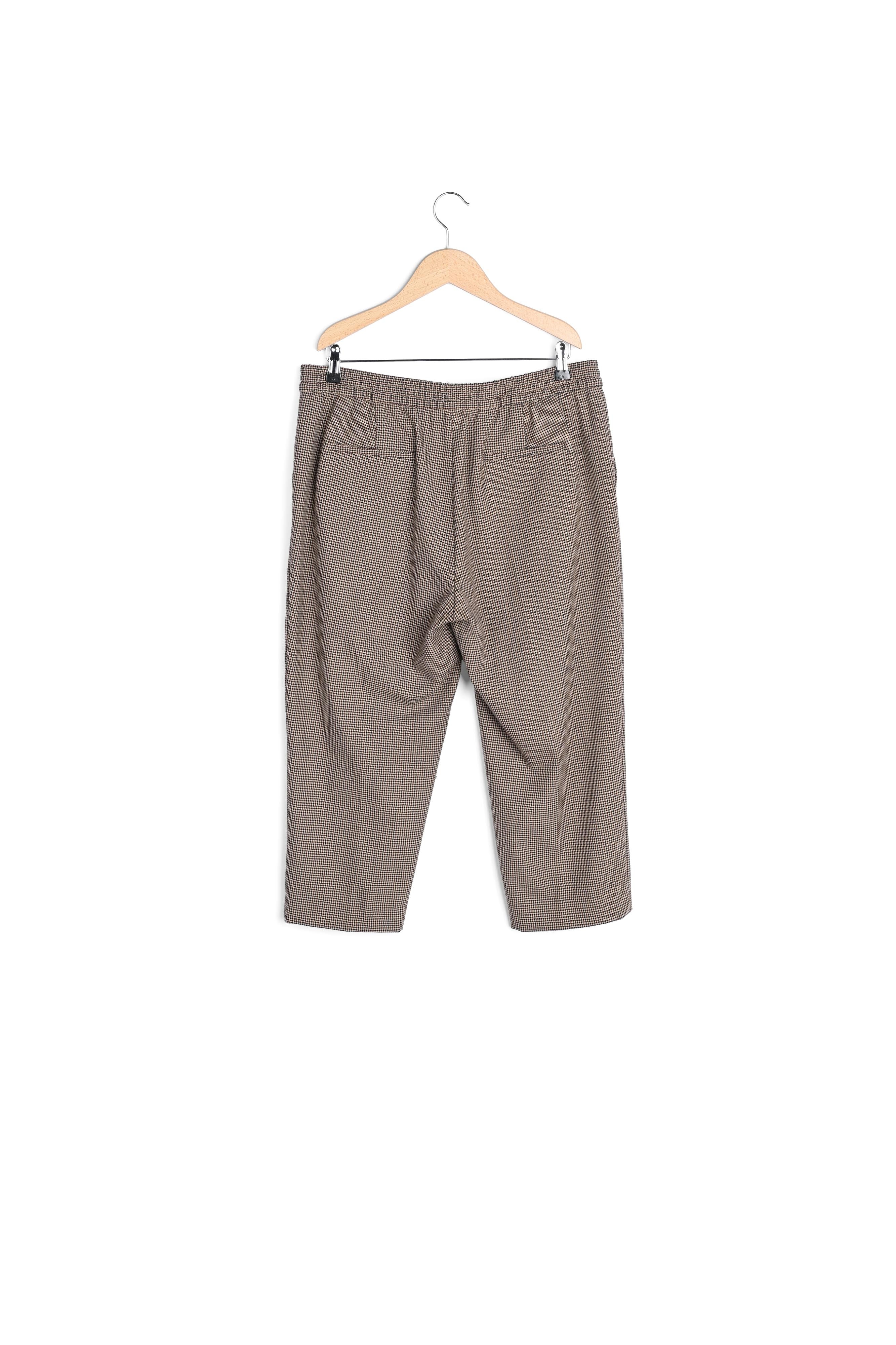 Lina - Pantalon 7/8 à imprimé pied-de-puce Faume - seconde main