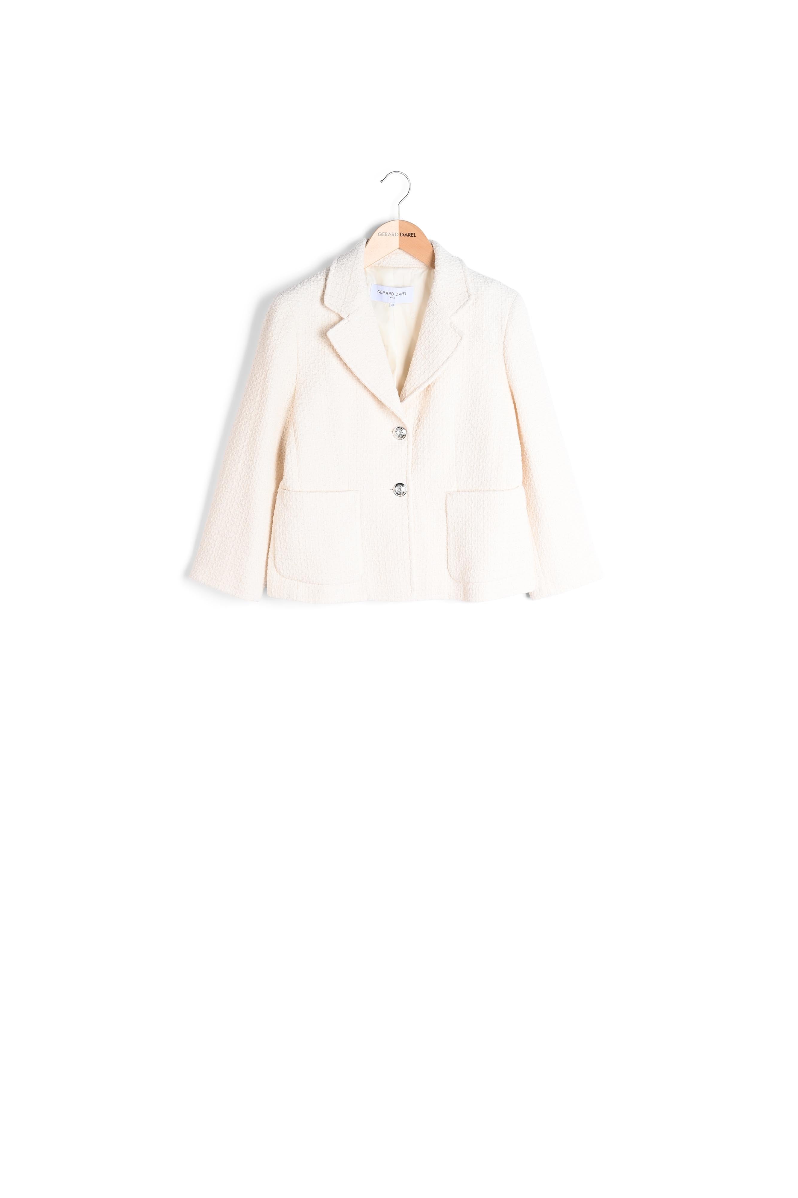 Blazer en tweed uni - BAILEE Faume - seconde main