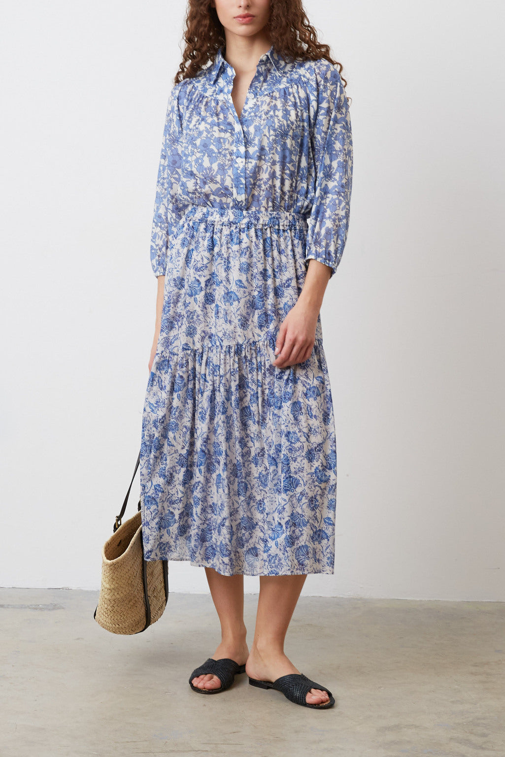 Jupe en voile de coton - BADICE Faume - seconde main