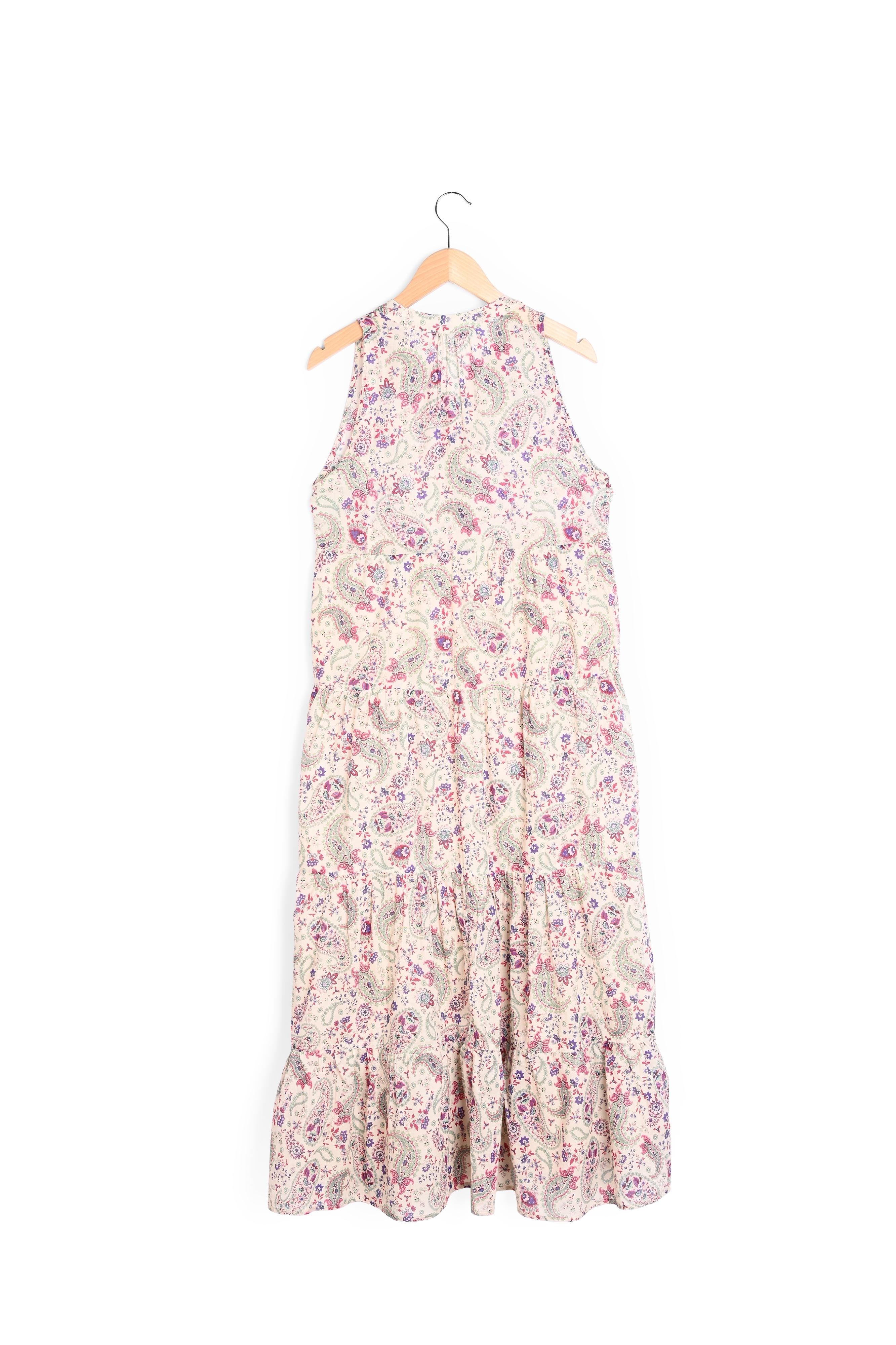 Robe longue en voile de coton - JAHNAEL Faume - seconde main