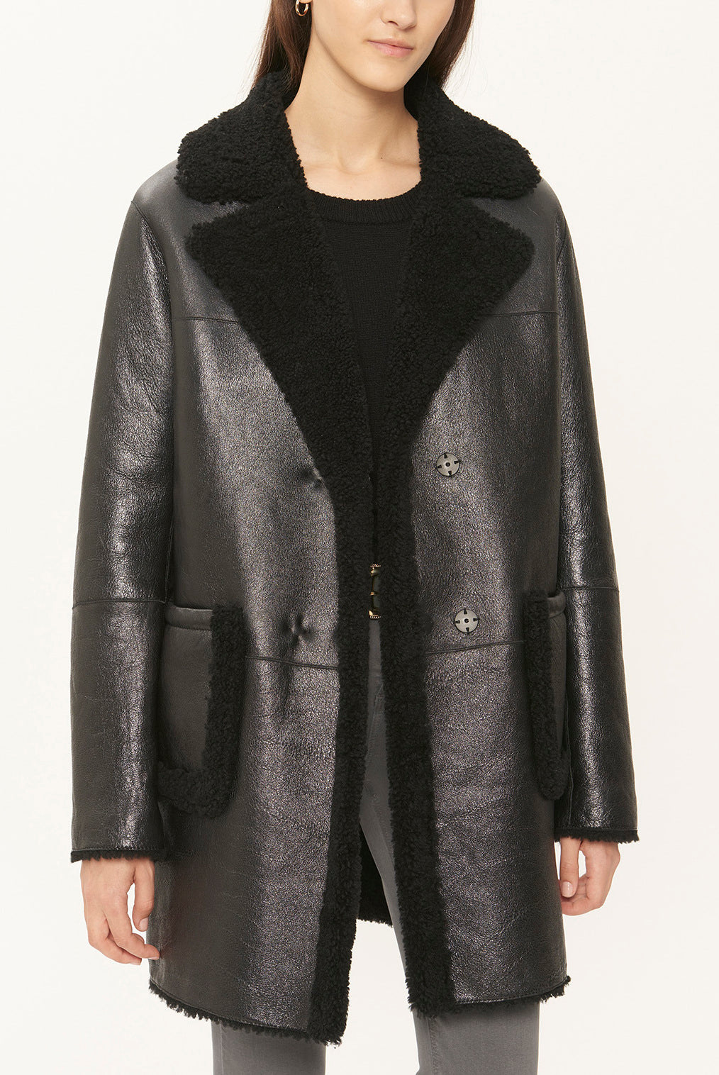 ANDREE - Manteau réversible Faume - seconde main