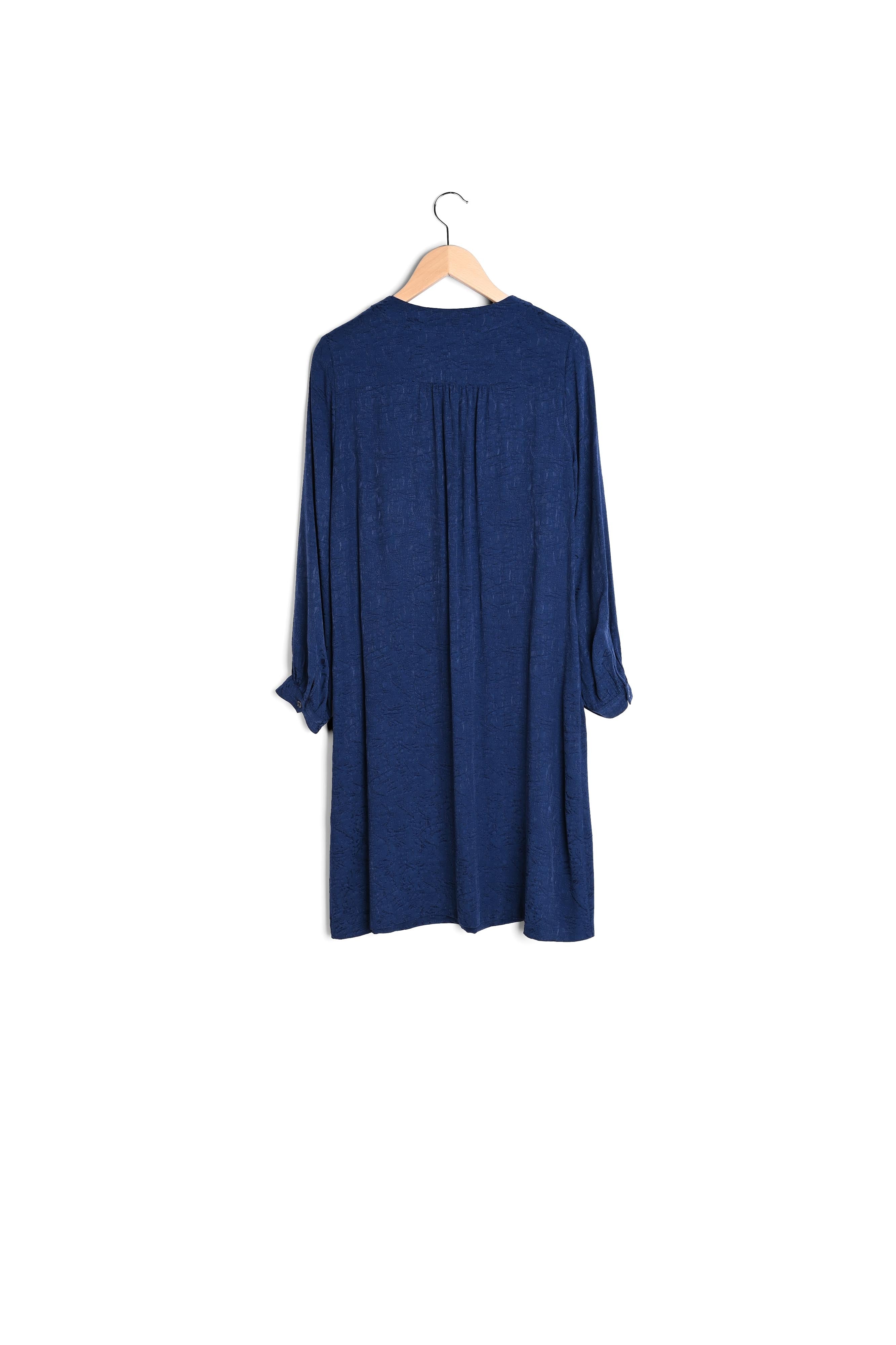 Robe trapèze à smocks - JAIMIE Faume - seconde main