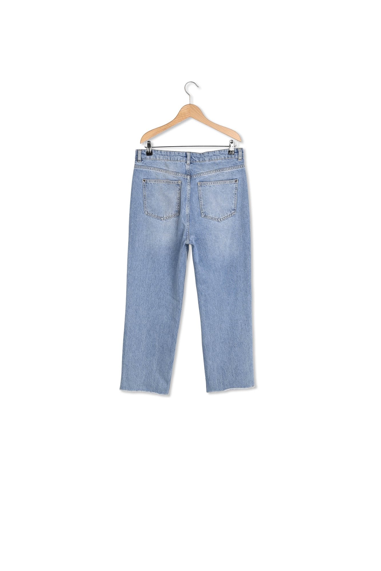 MARLENE - jean large 7/8 avec ceinture Faume - seconde main