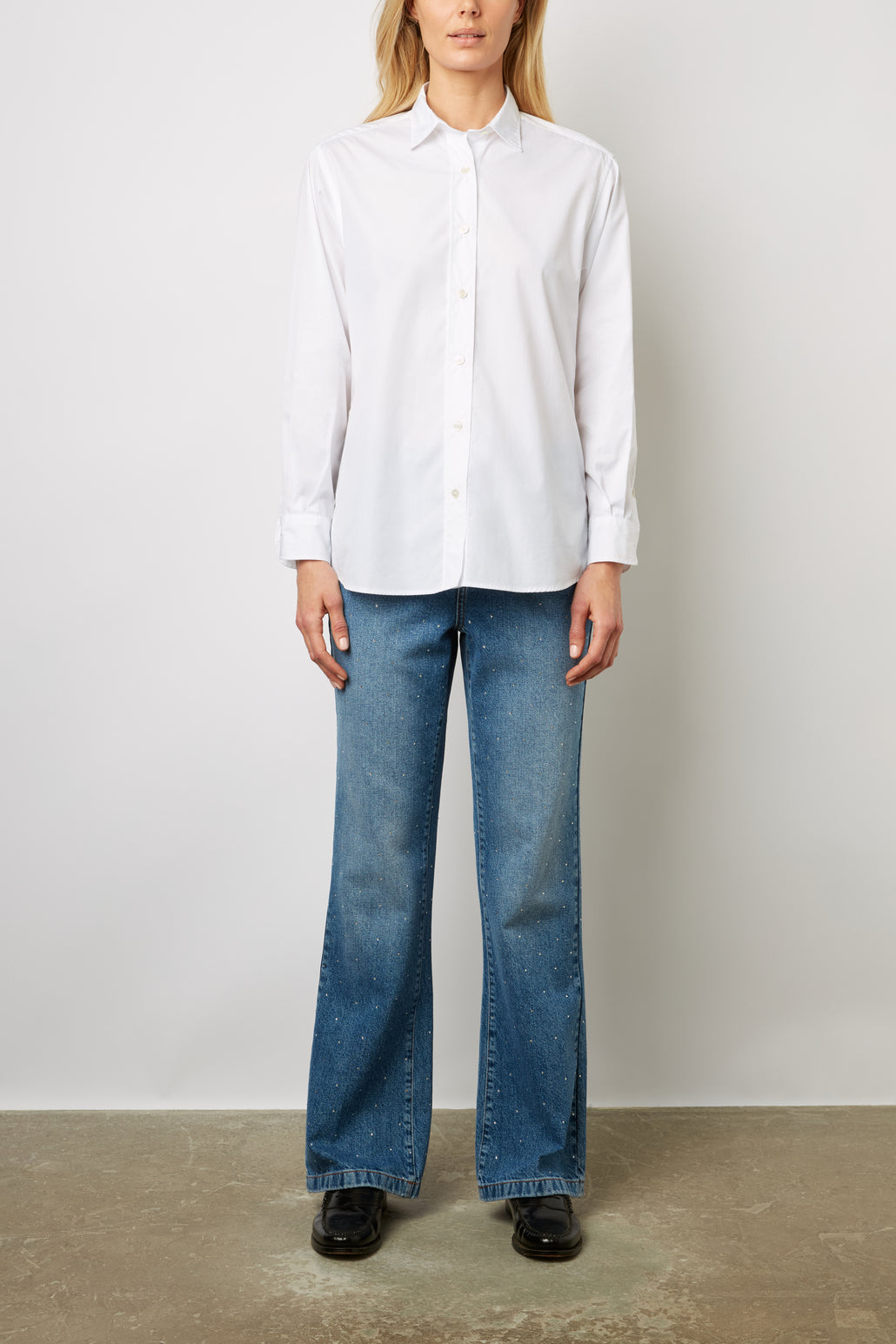 Chemise en popeline de coton - CLYDE Faume - seconde main