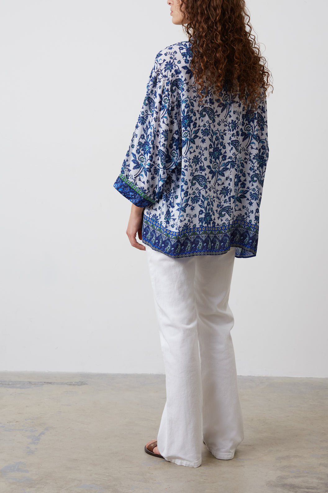 Kimono à fleurs - NALINE Faume - seconde main