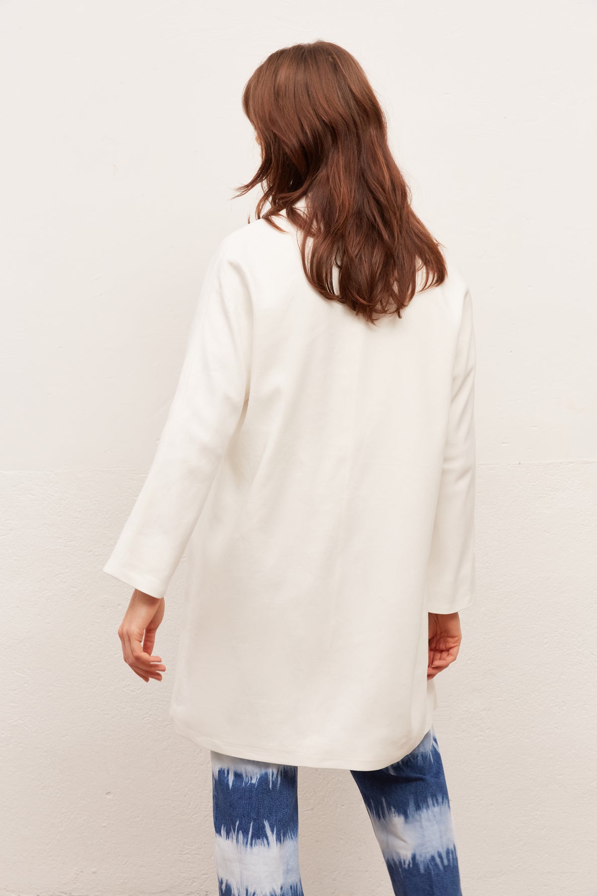 RINA - Manteau oversize en lin Faume - seconde main