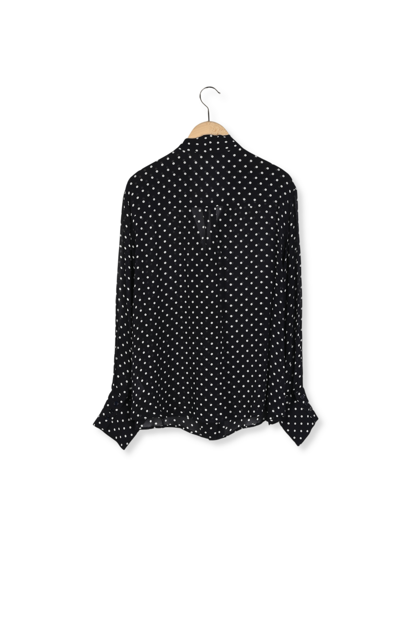 Chemise à pois en crêpe - APOLLINE Faume - seconde main