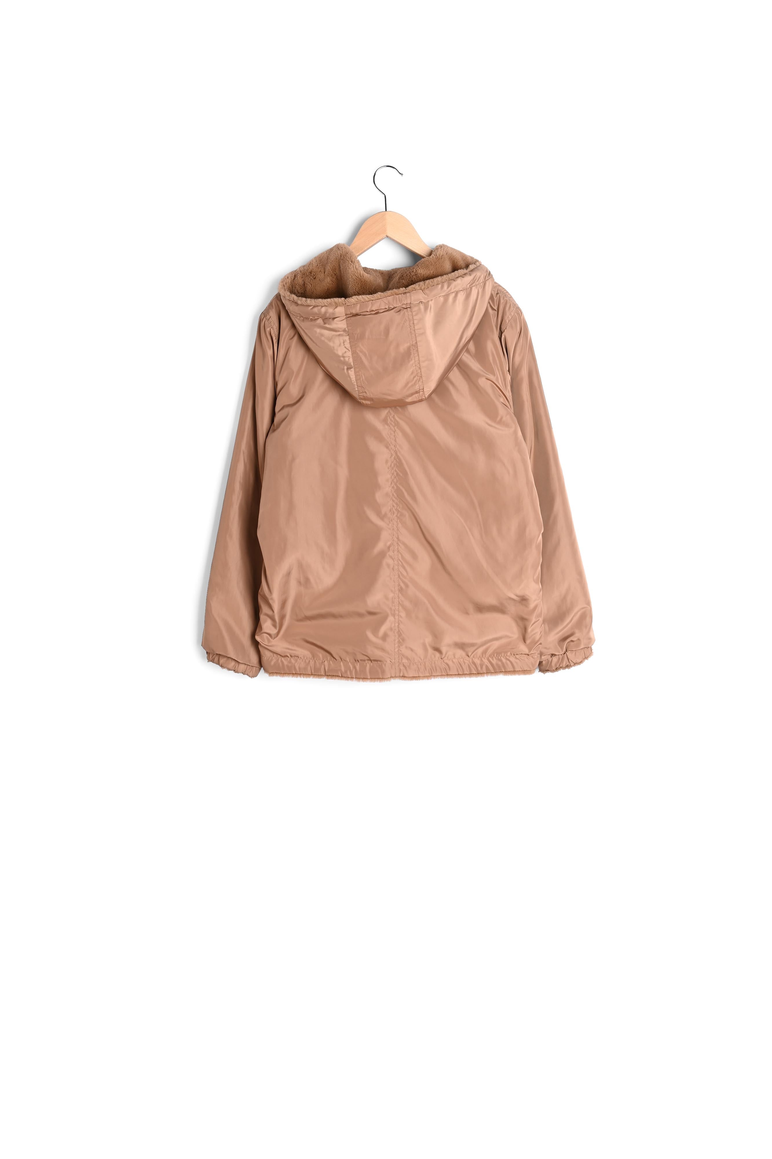 PRIAM - Parka réversible en fourrure et Nylon (ready to publish catalog_ref to exclude) Faume - seconde main