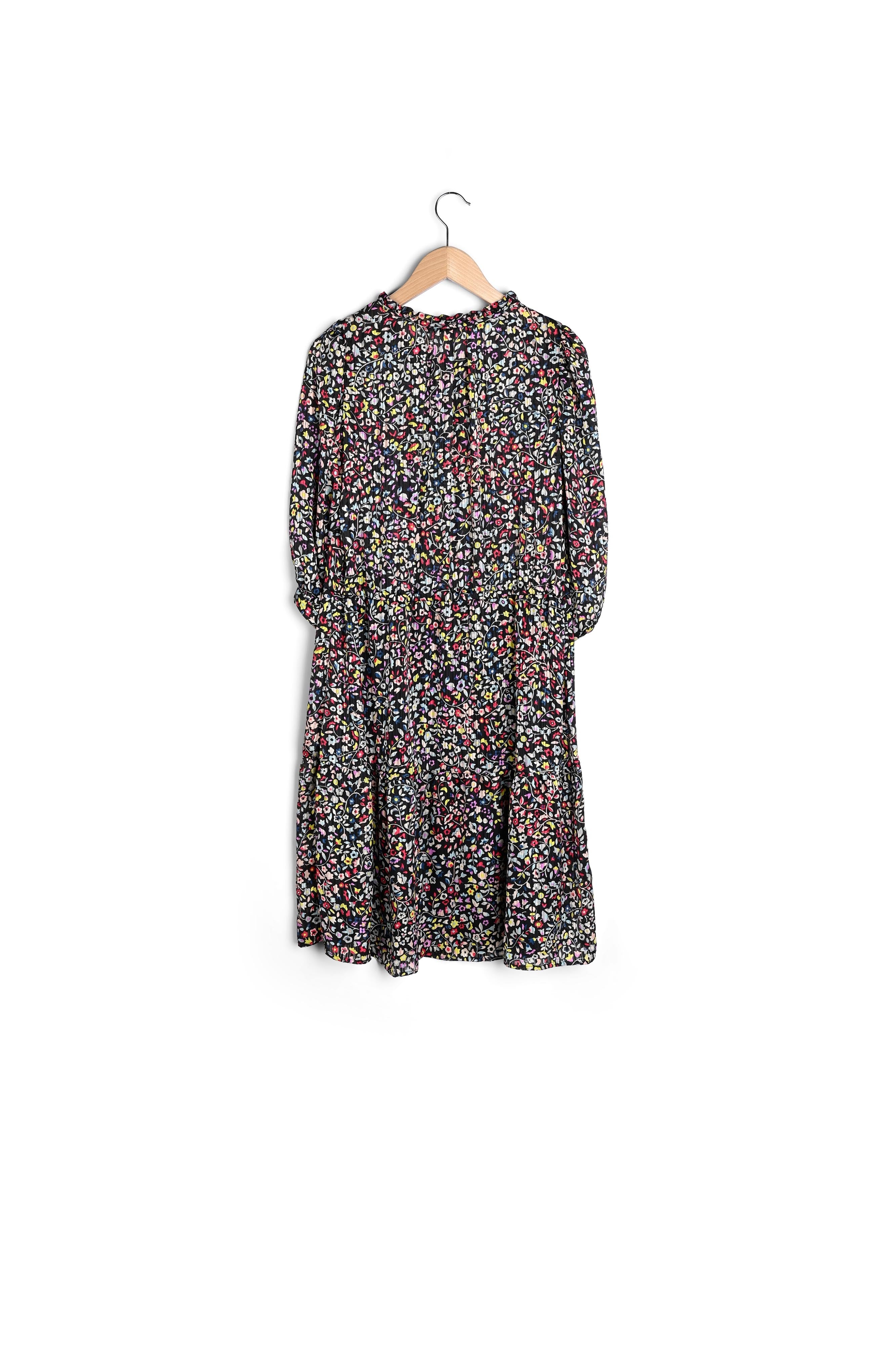 SAVERIA - Robe longueur genoux en jacquard Faume - seconde main
