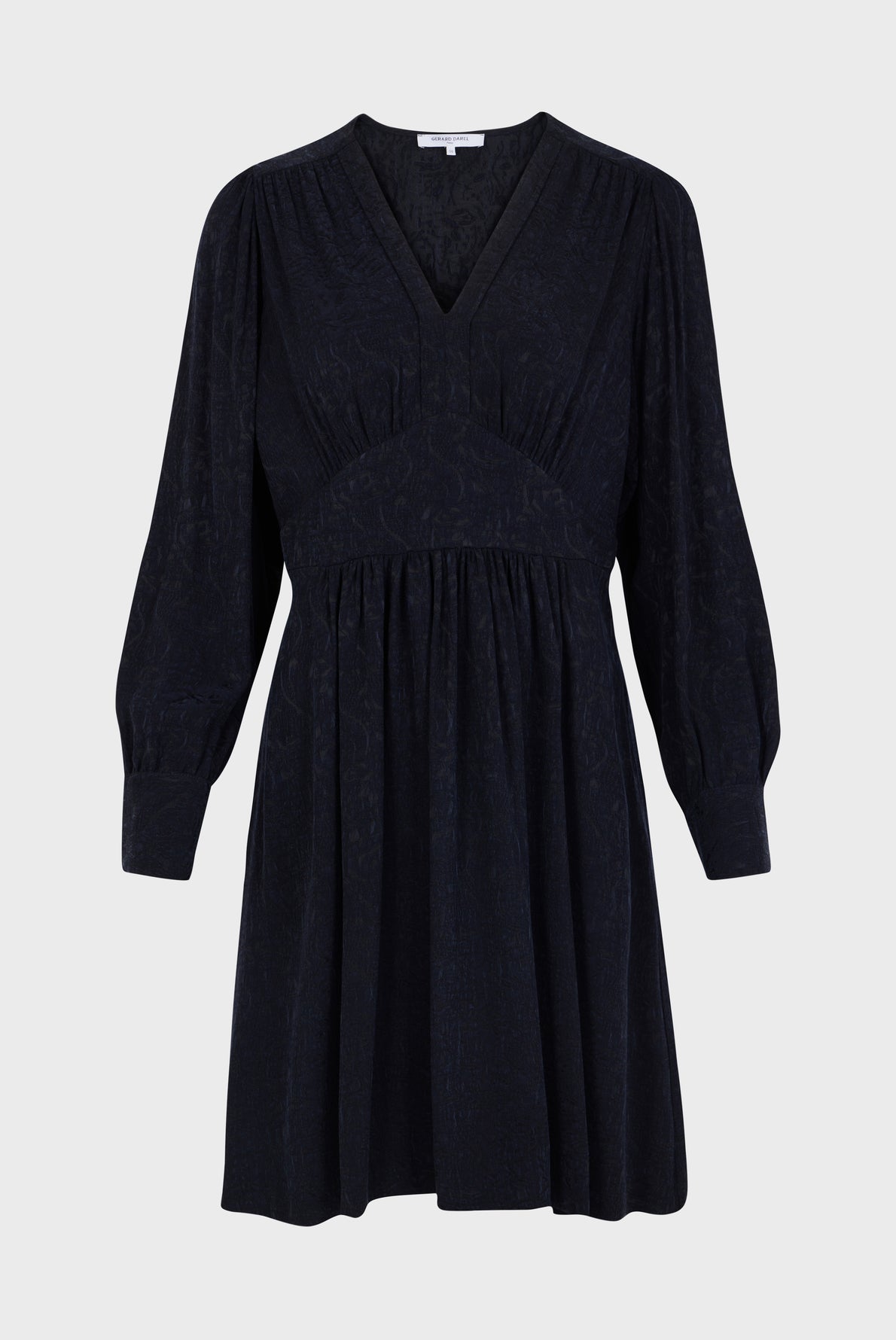 Robe courte cintrée jacquard - JACSKON Faume - seconde main