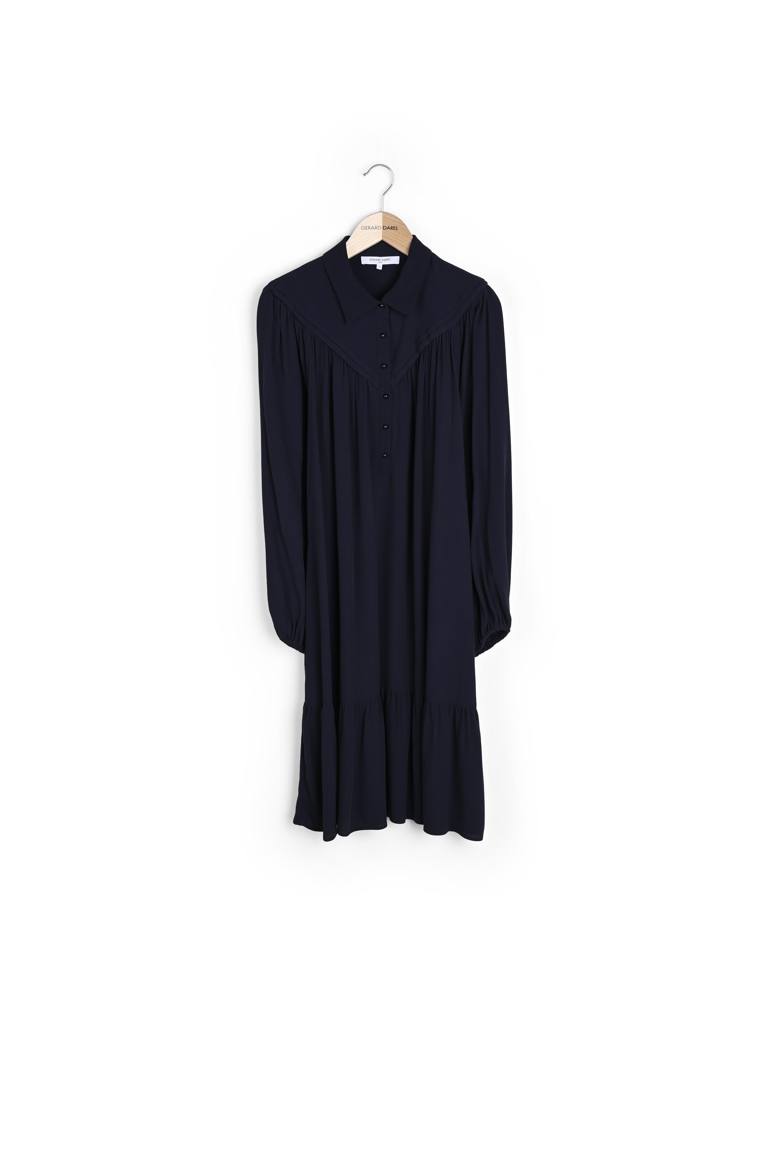 Robe large en crêpe hiver - JAHLYA Faume - seconde main