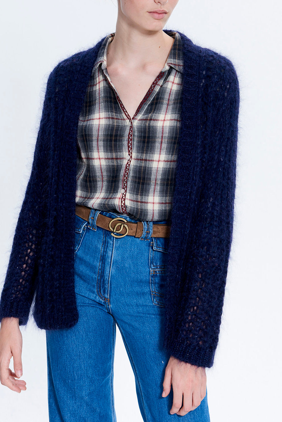 SYRINE - Gilet oversize Faume - seconde main