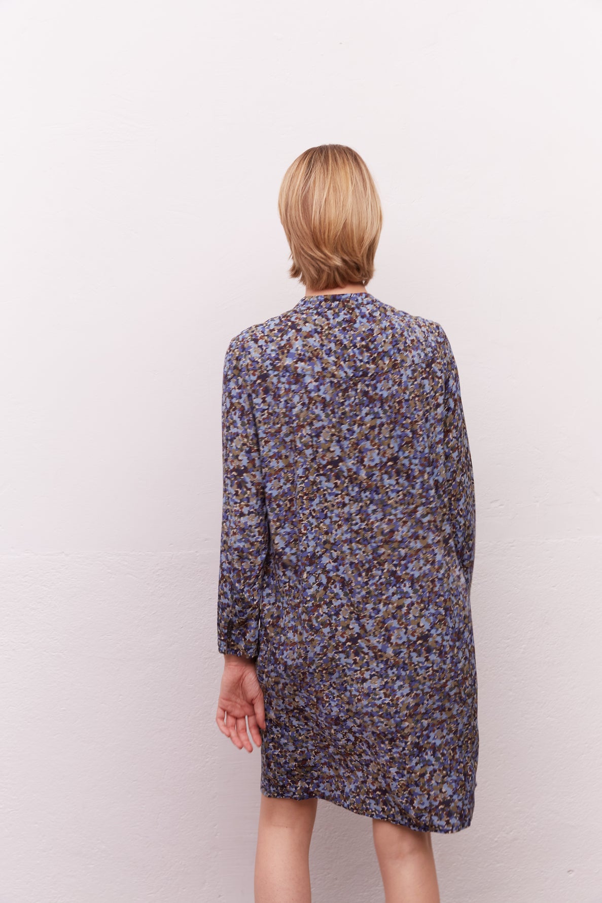 Robe imprimée à plastron - JOY Faume - seconde main