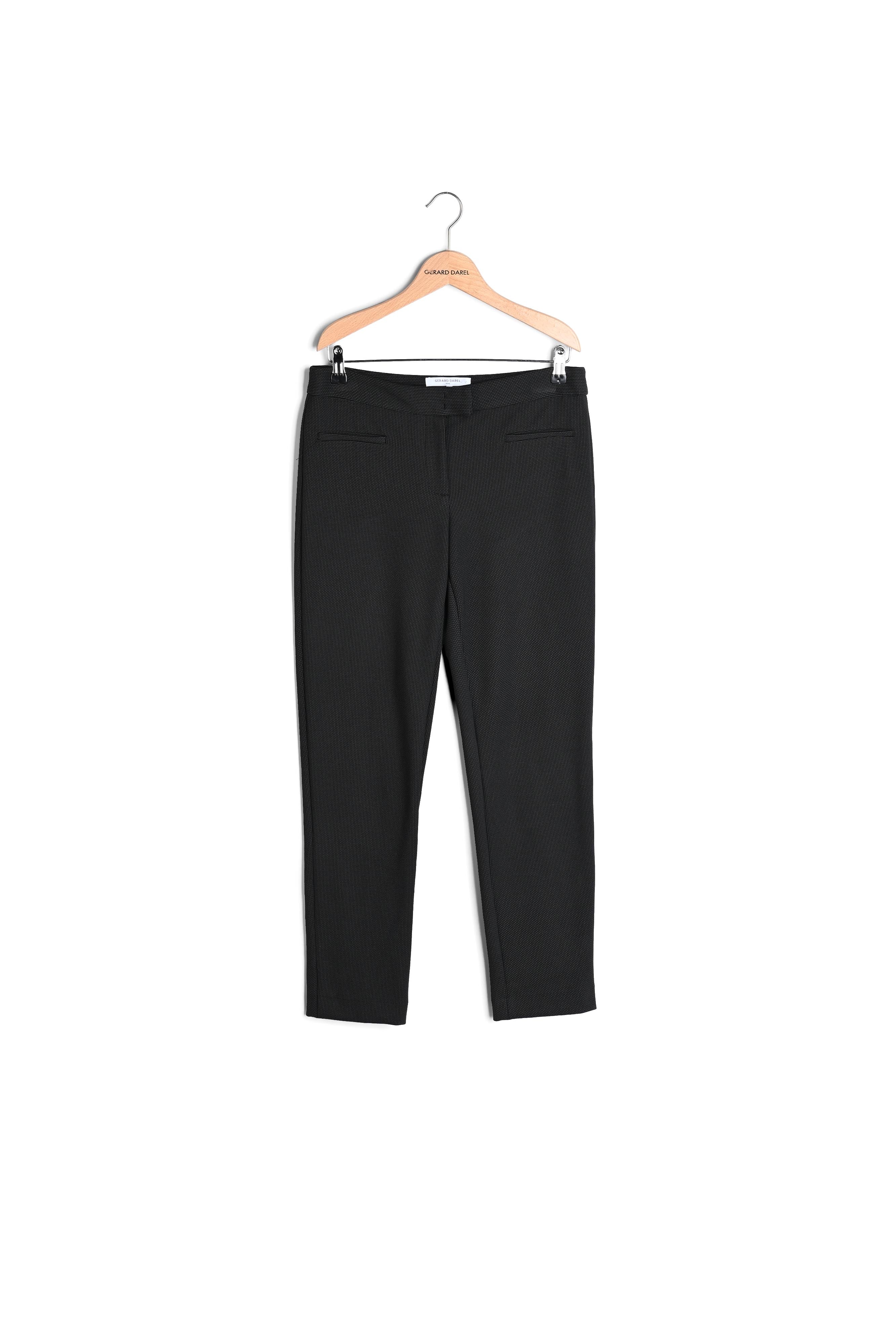 Pantalon droit 7/8 à fin plumetis - ECATERINA Faume - seconde main