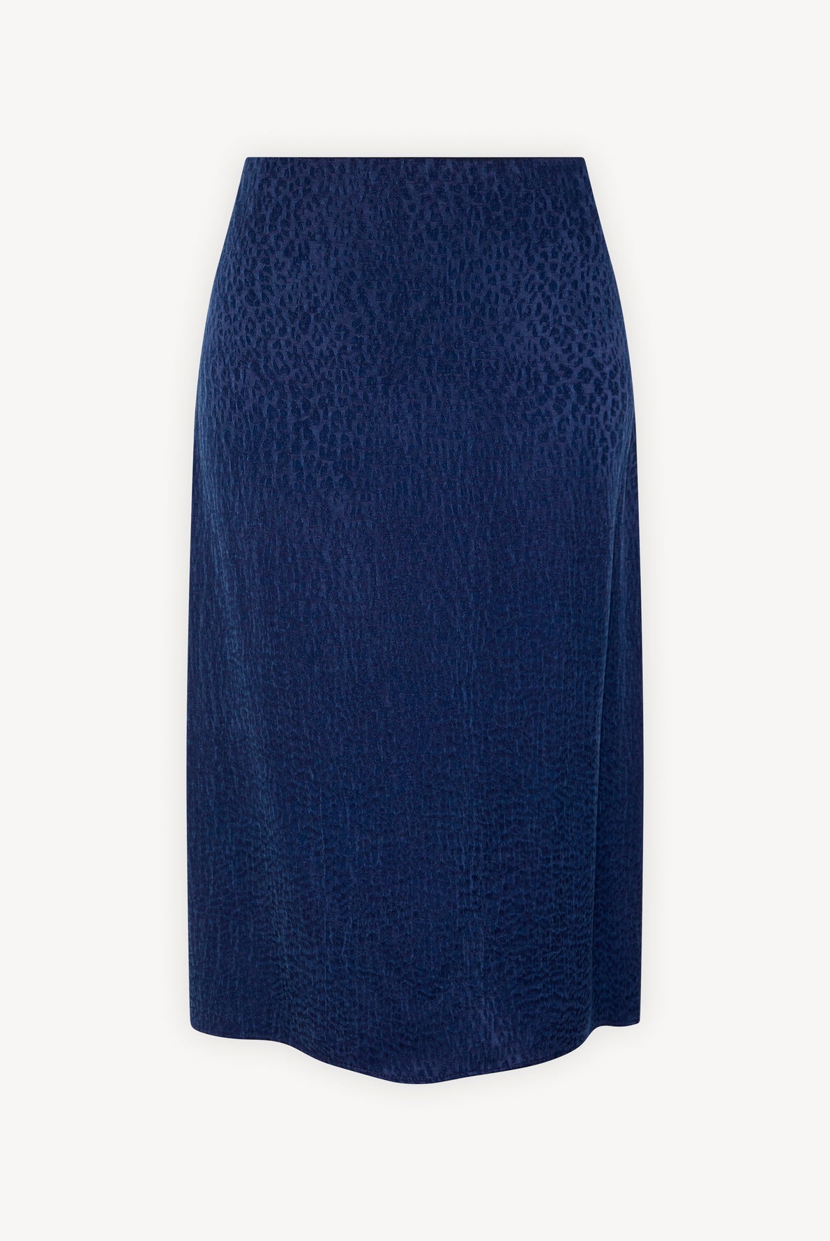 Jupe midi à motif léopard ton sur ton - BETHY Faume - seconde main