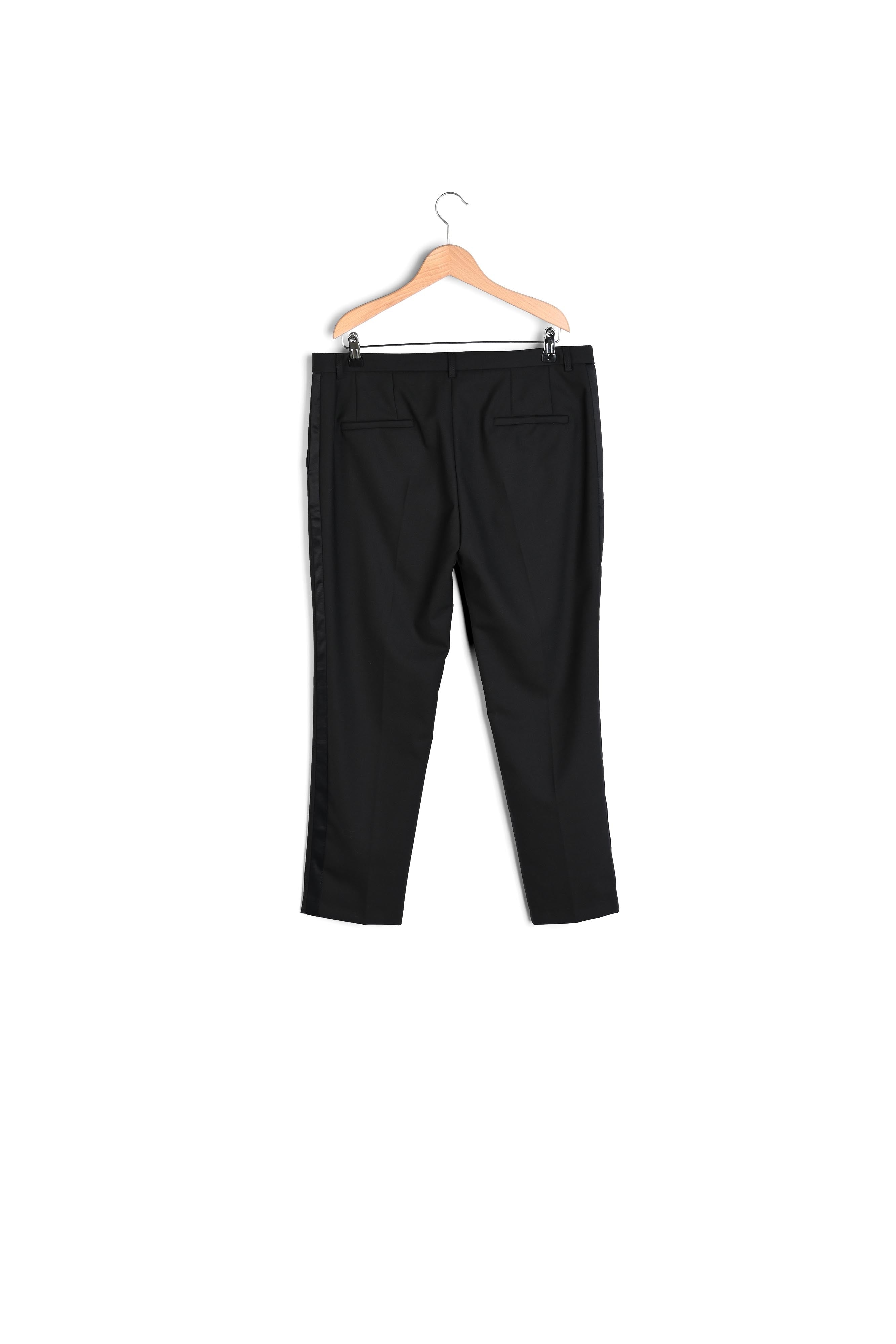 LOX - Pantalon droit 7/8 bandes léopard Faume - seconde main