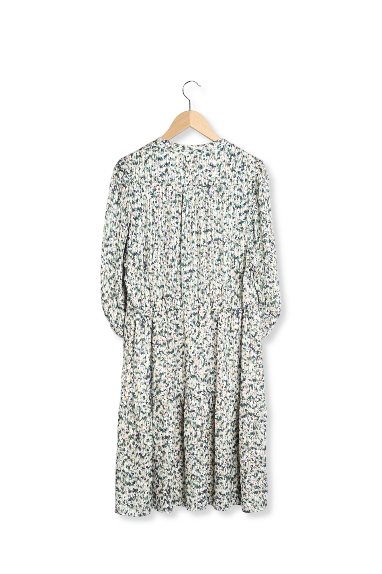 SUN - Robe courte nouée à imprimé fantaisie Faume - seconde main