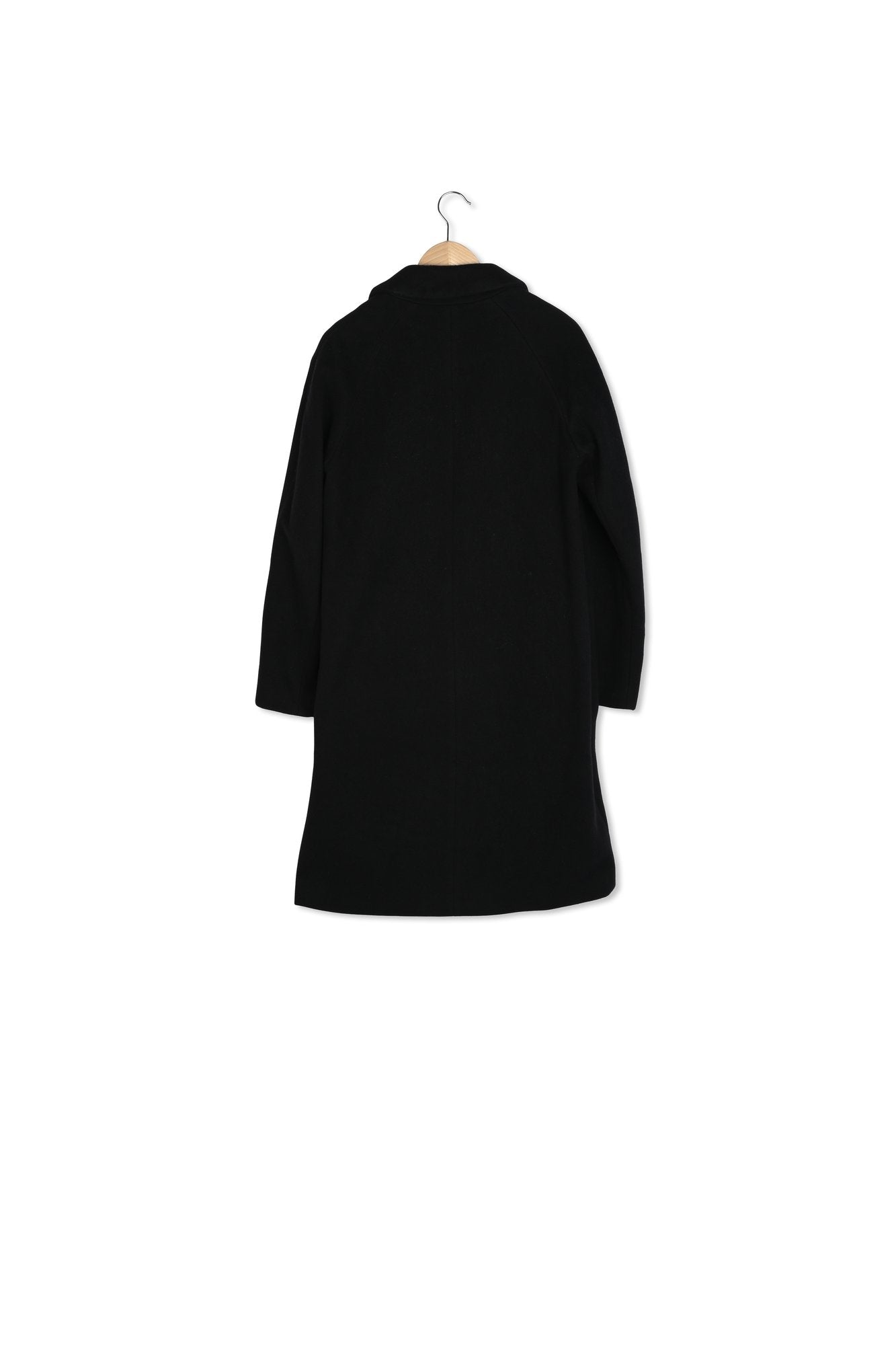 Manteau droit en laine et cachemire - SIM Faume - seconde main