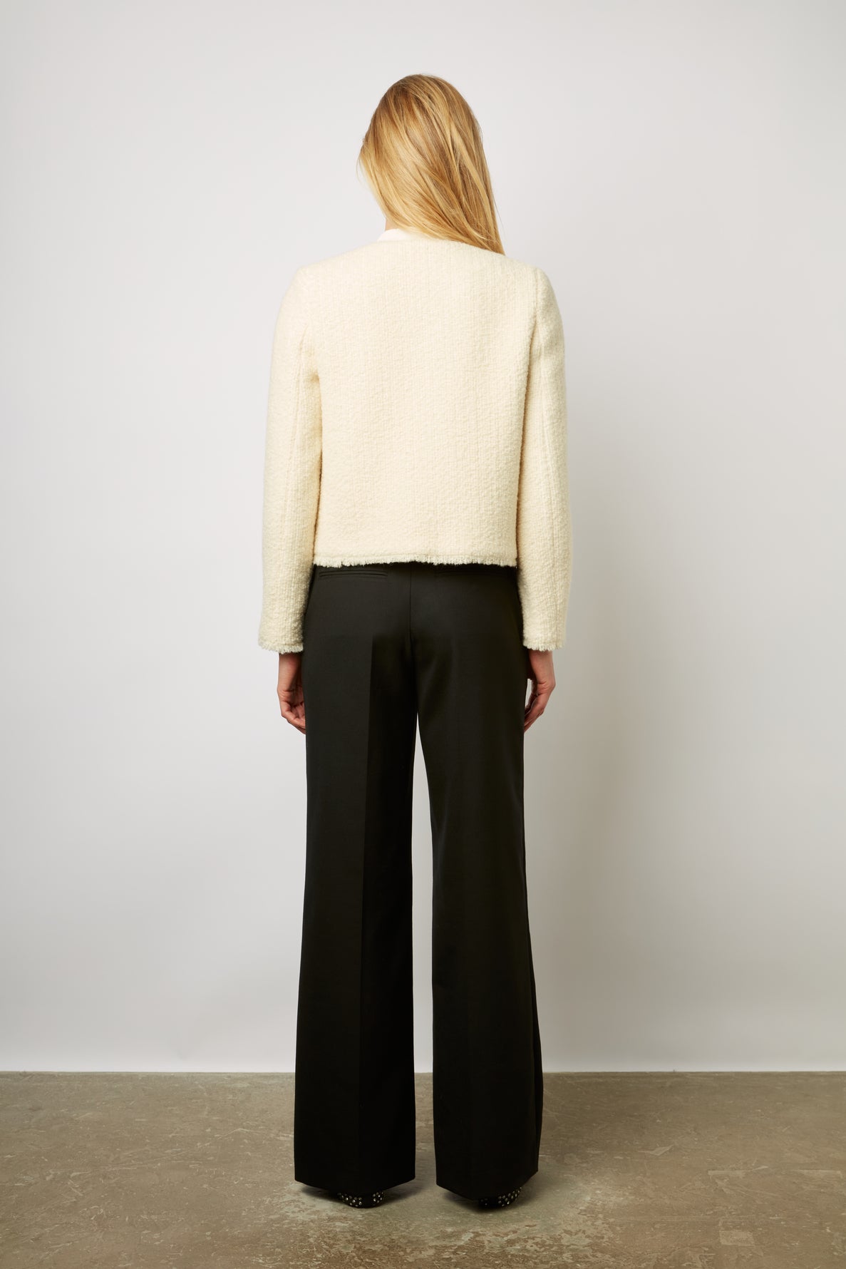 Veste en tweed tissé - ESMEE Faume - seconde main