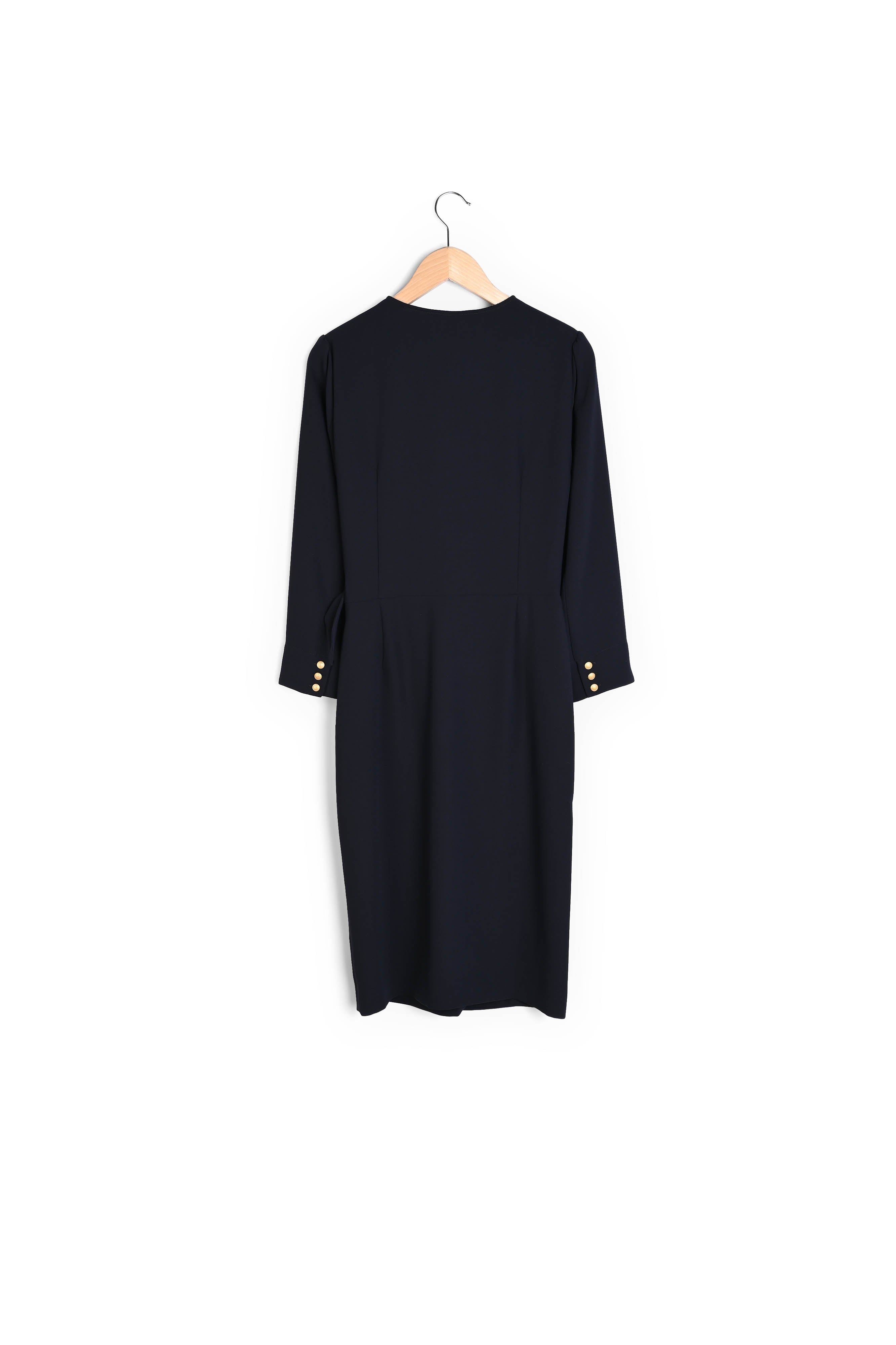 Robe cache-c½ur en crêpe Faume - seconde main