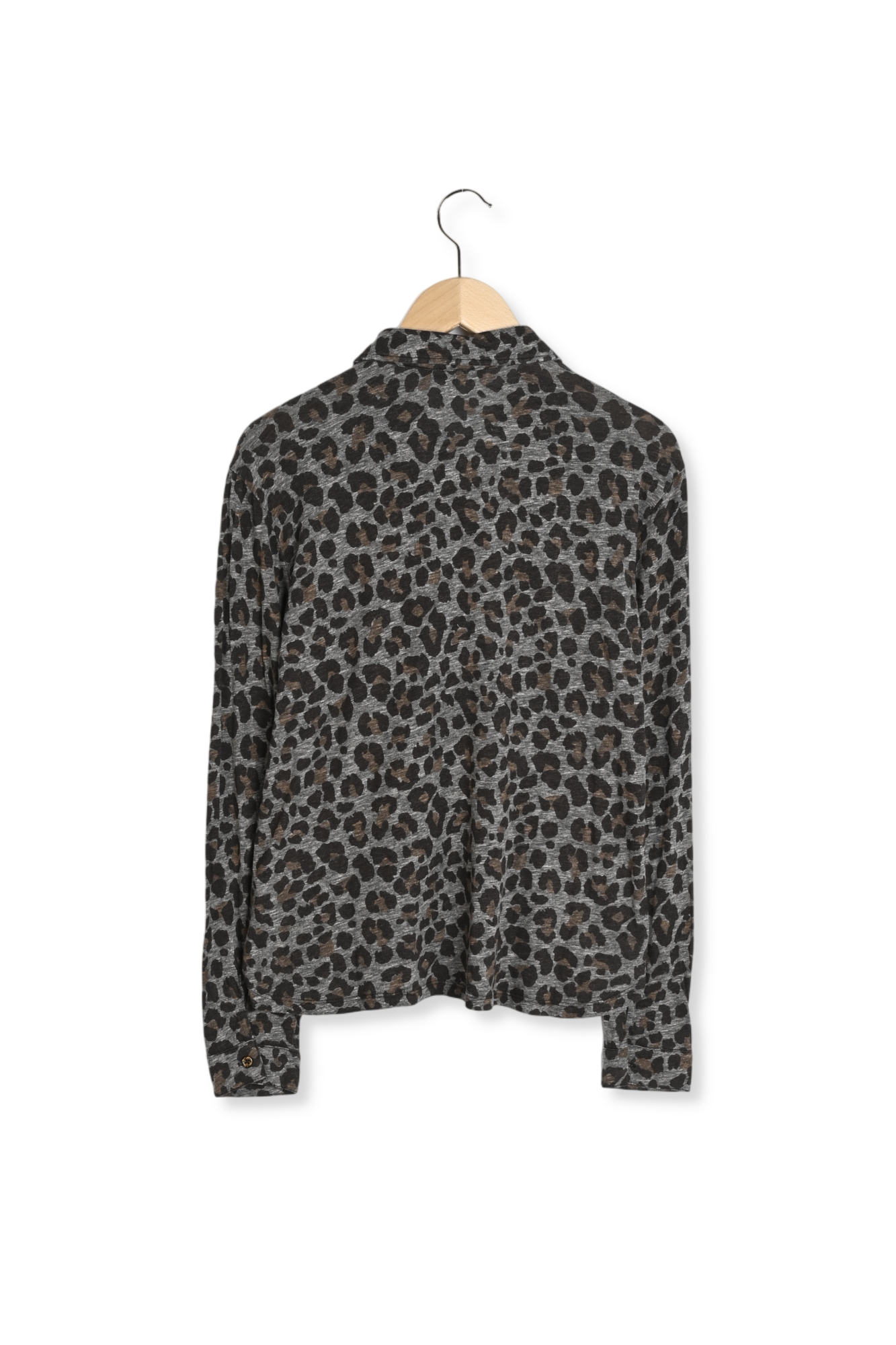 Chemise en coton imprimé Léopard - ABIGAEL Faume - seconde main