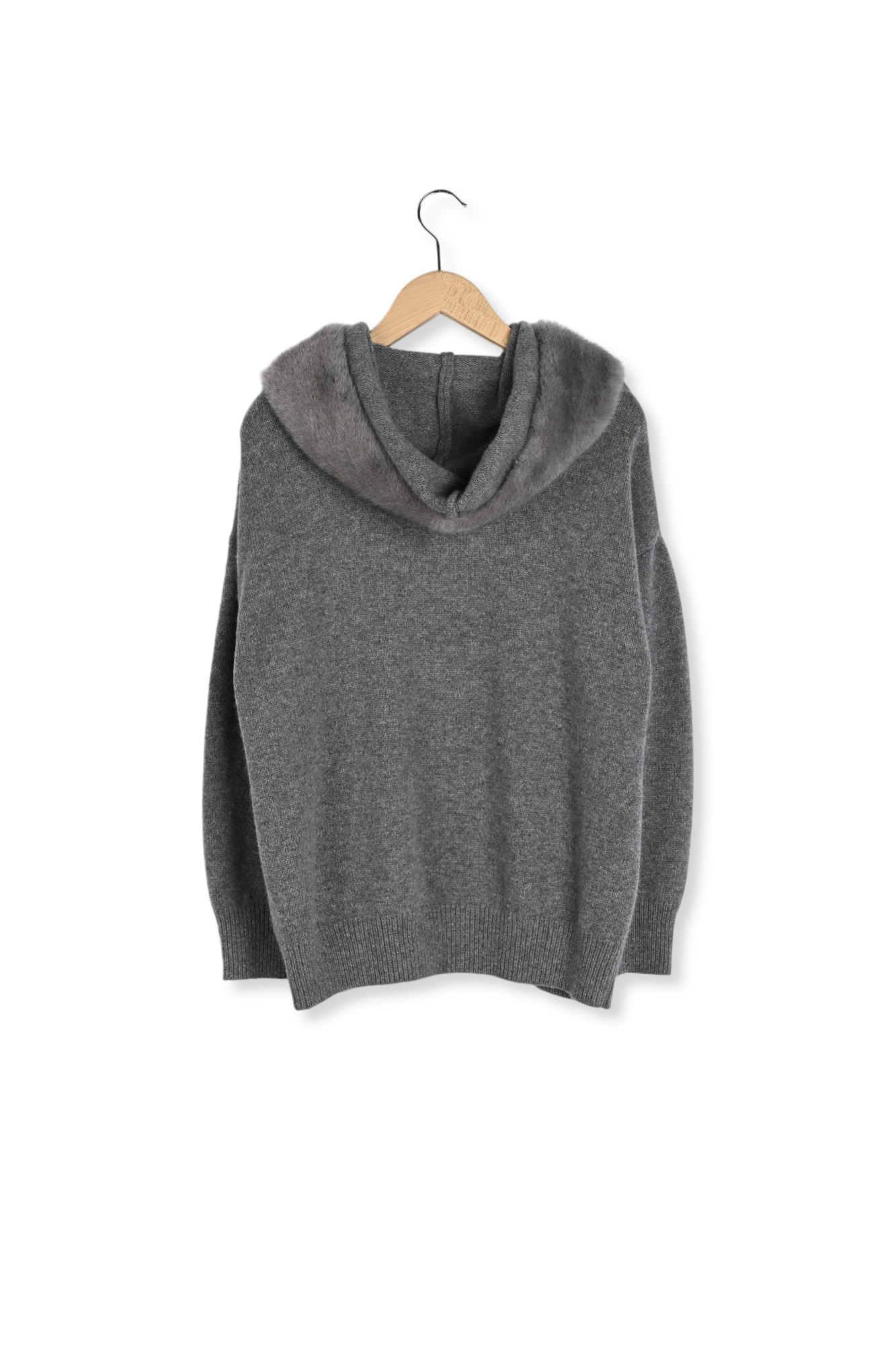 Gilet à capuche en cachemire - JOSSELINE Faume - seconde main