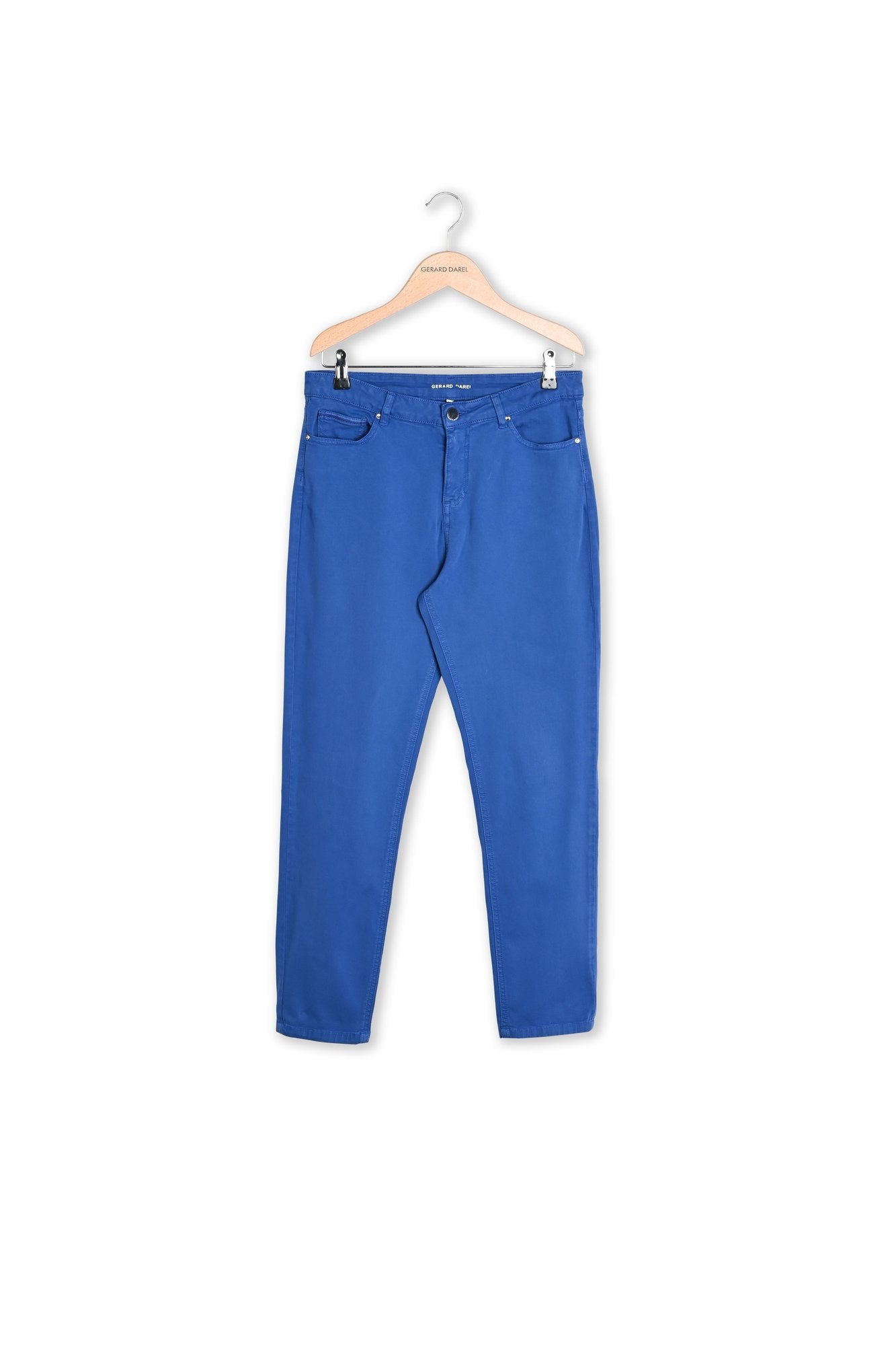 MYRIAM - pantalon slim 7/8 en coton stretch Faume - seconde main