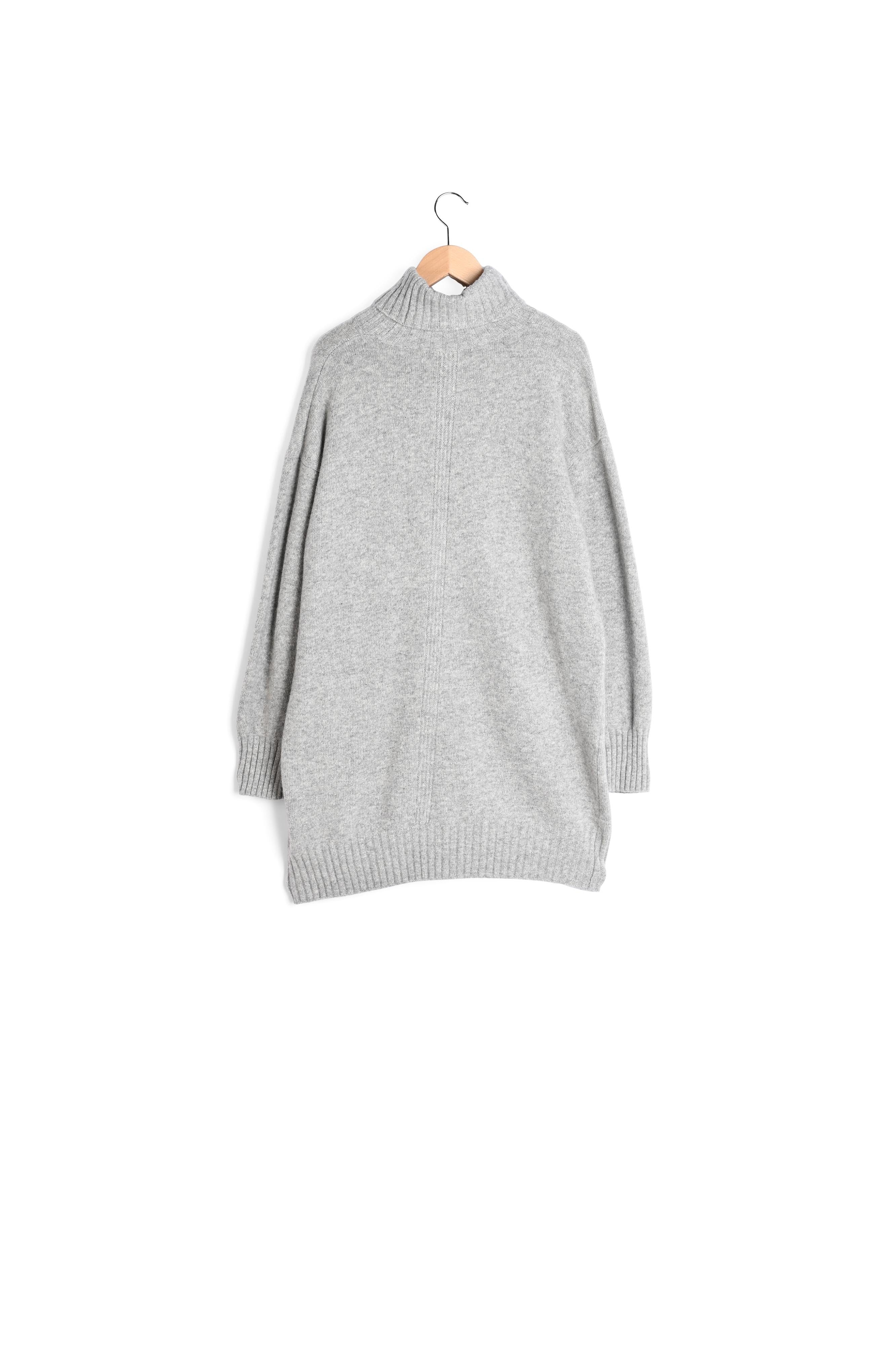 DINAH - Robe col roulé Faume - seconde main