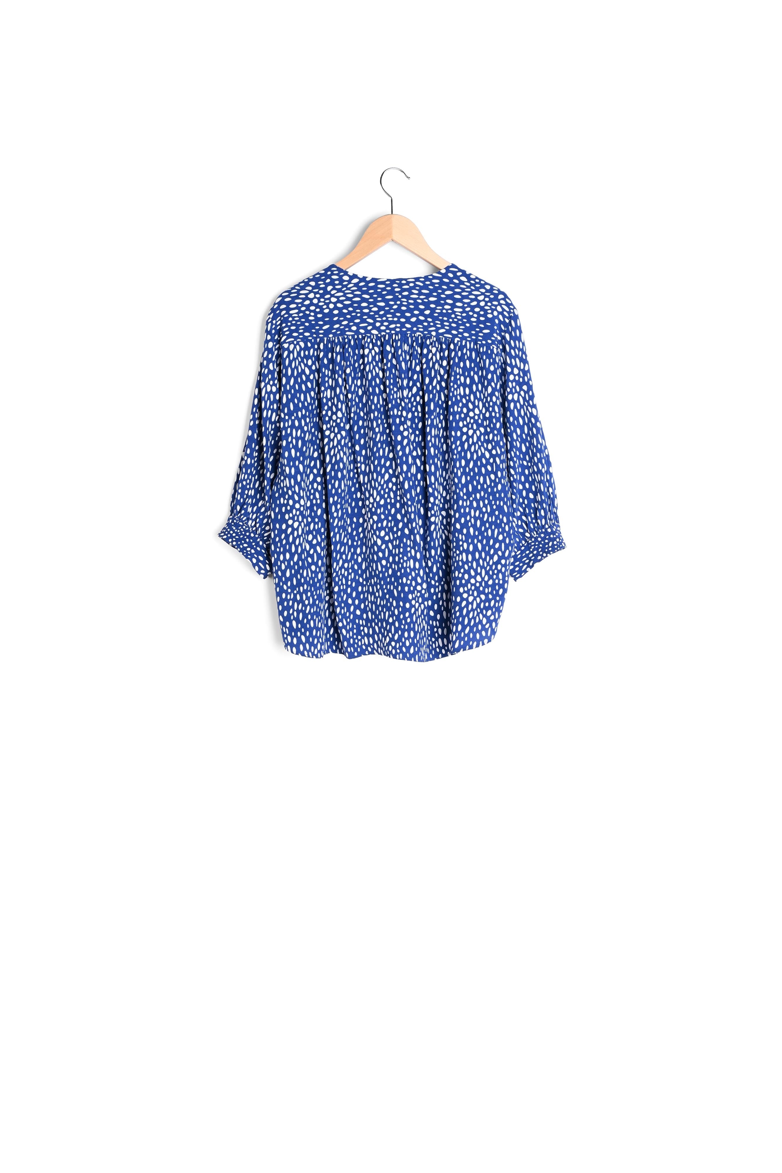 NOELAN - Blouse fluide à pois Faume - seconde main