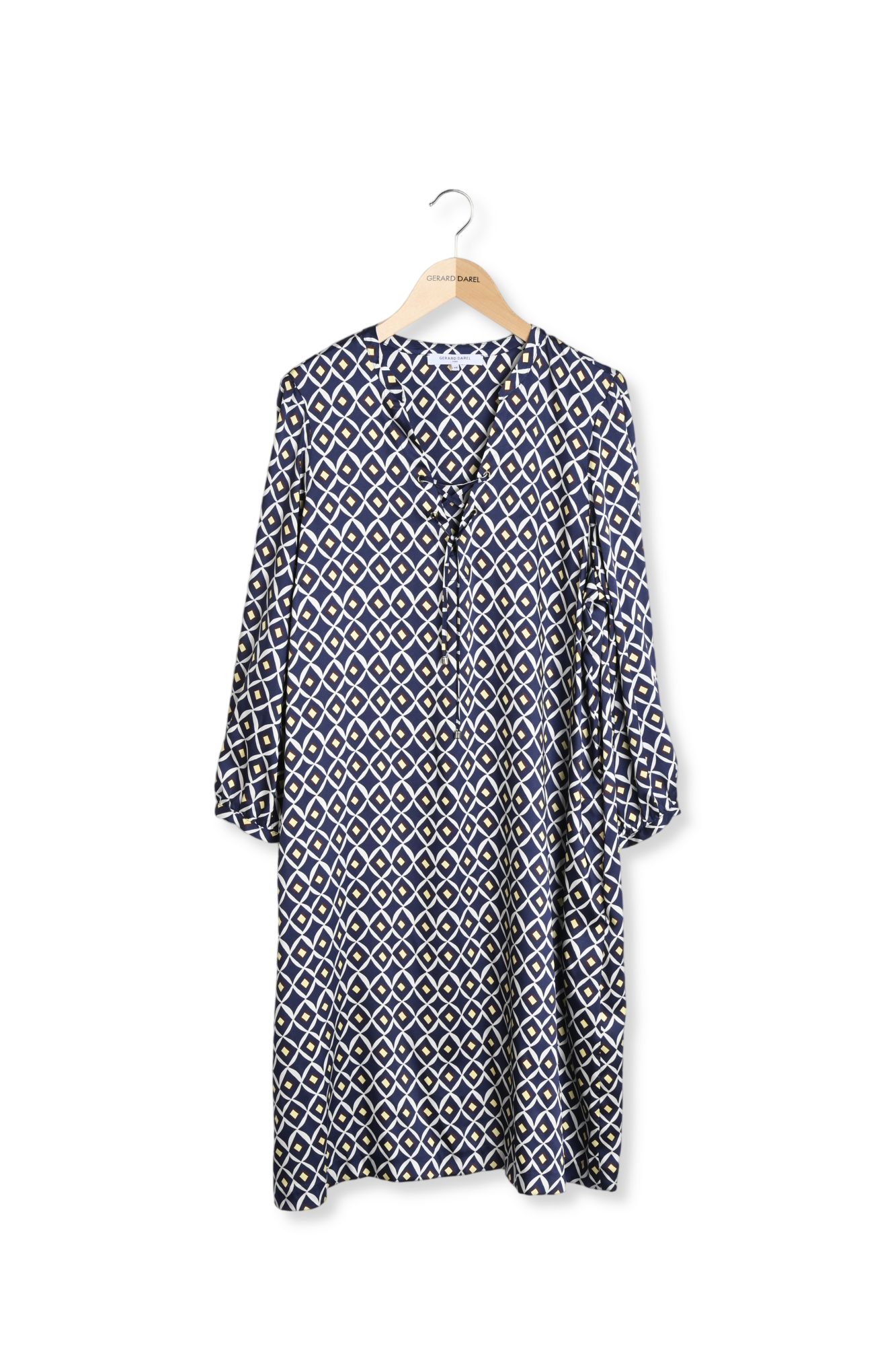 Robe courte fluide imprimée - EKRAM Faume - seconde main