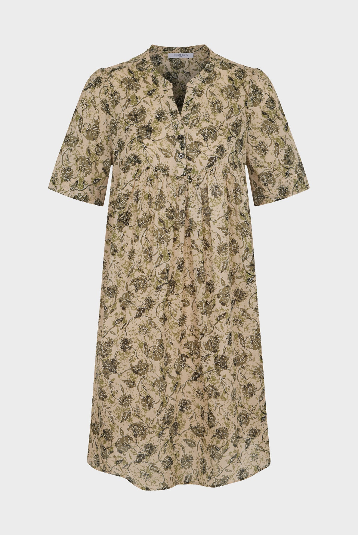 Robe courte en voile de coton - JUSTINIEN Faume - seconde main