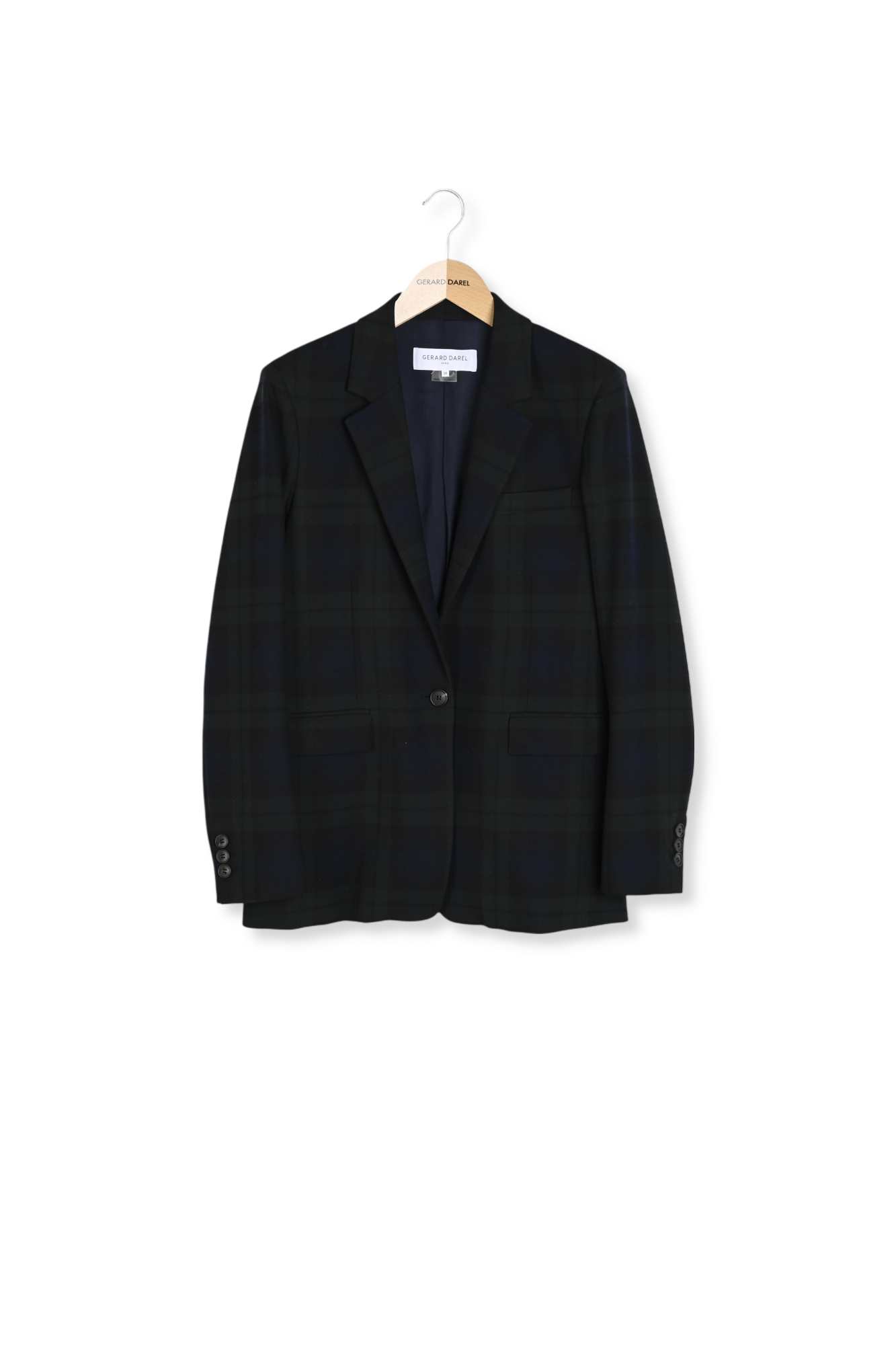 VALENTINA - Veste de tailleur à carreaux Faume - seconde main