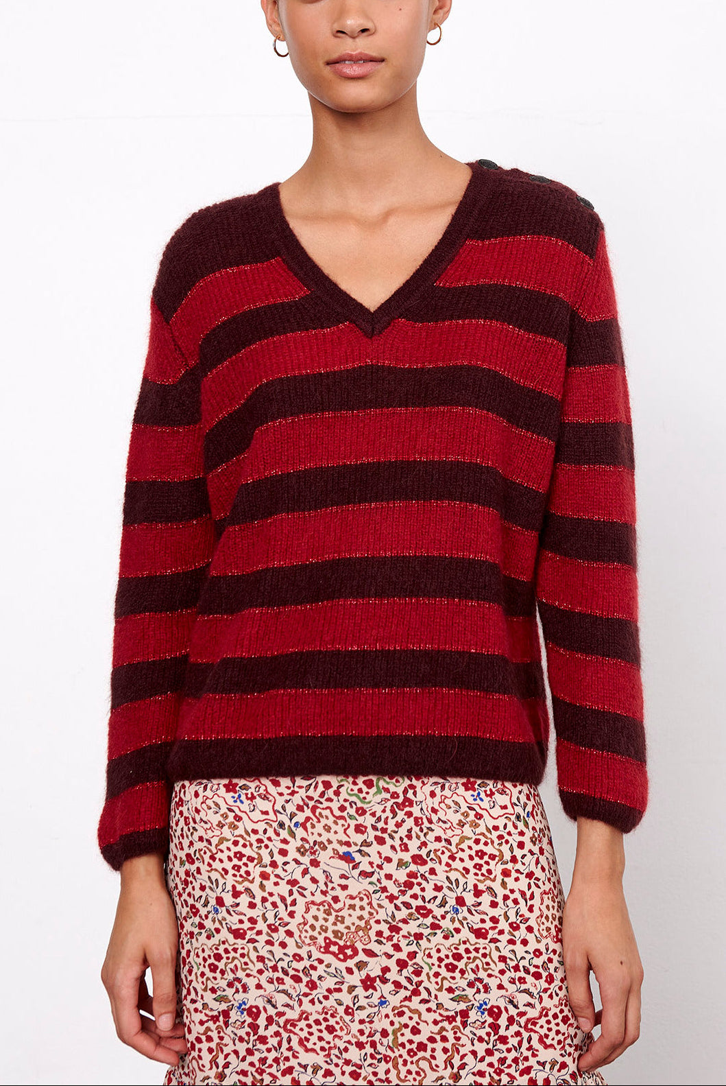 SARDAIGNE - Pull à rayures Faume - seconde main