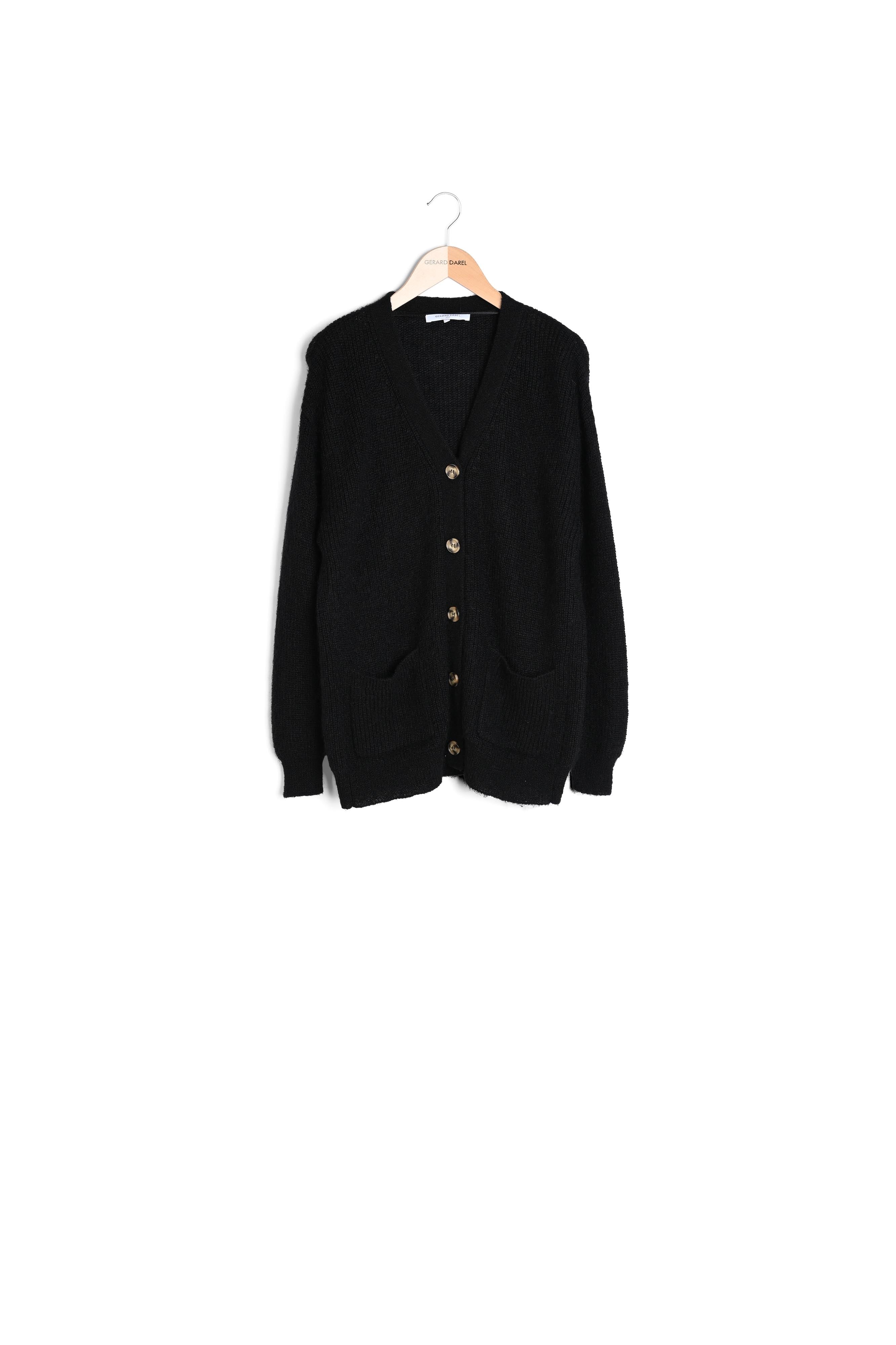 LARA - Gilet oversize avec poches plaquées Faume - seconde main