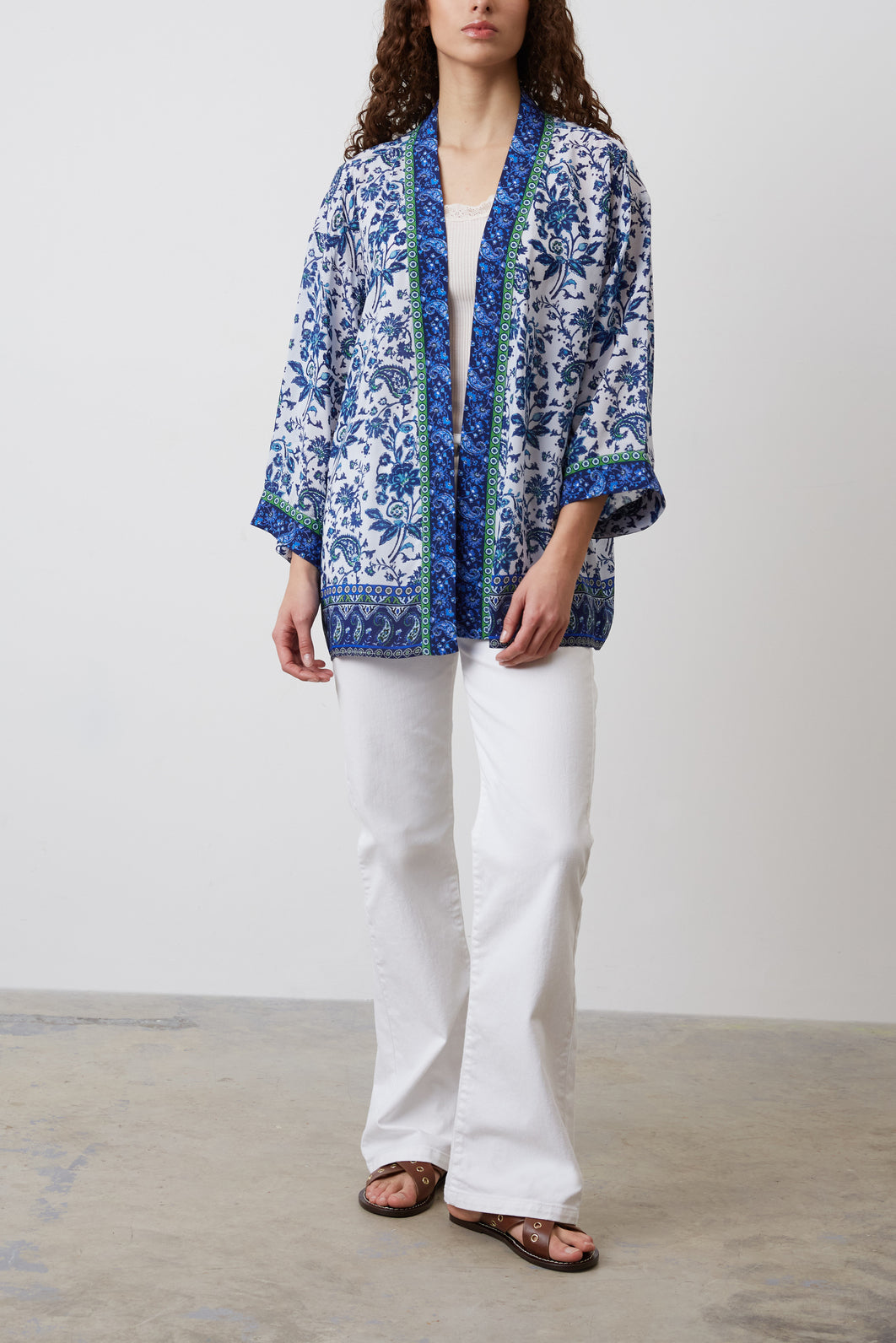 Kimono à fleurs - NALINE Faume - seconde main