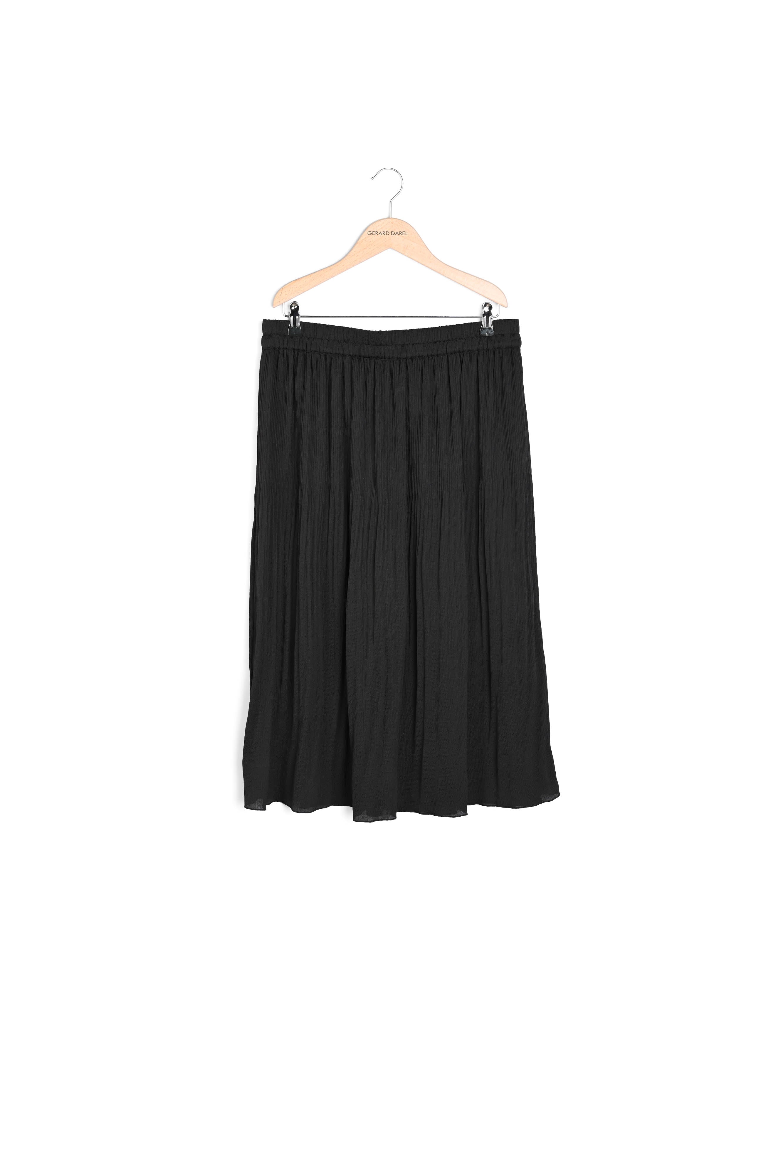 Jupe midi en satin ondulé - DELHIA Faume - seconde main