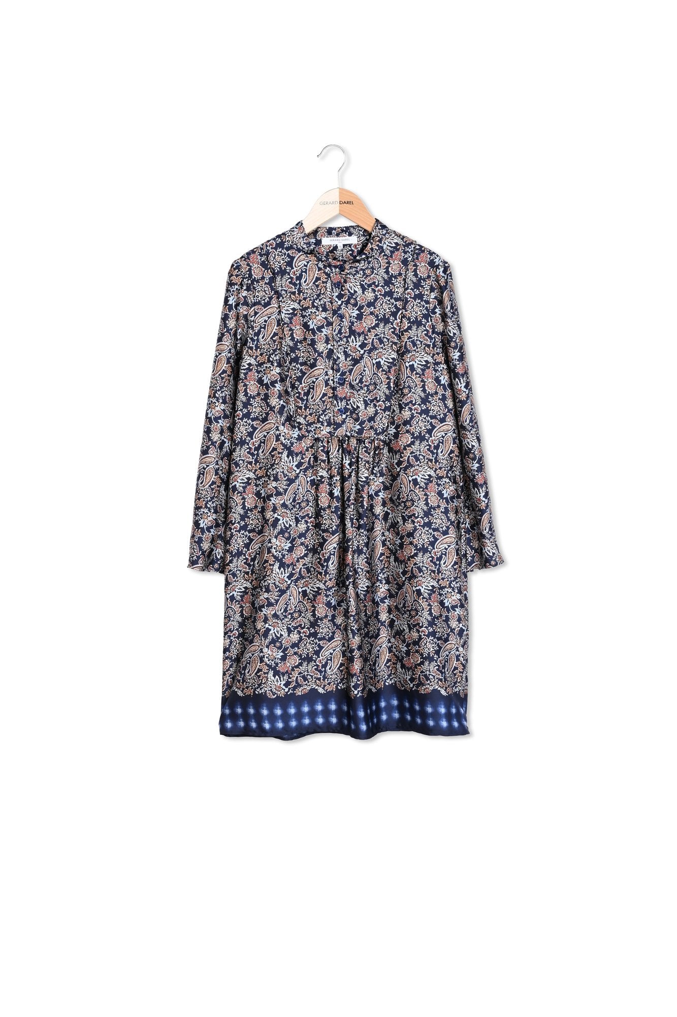 Robe imprimée à plastron - JOY Faume - seconde main