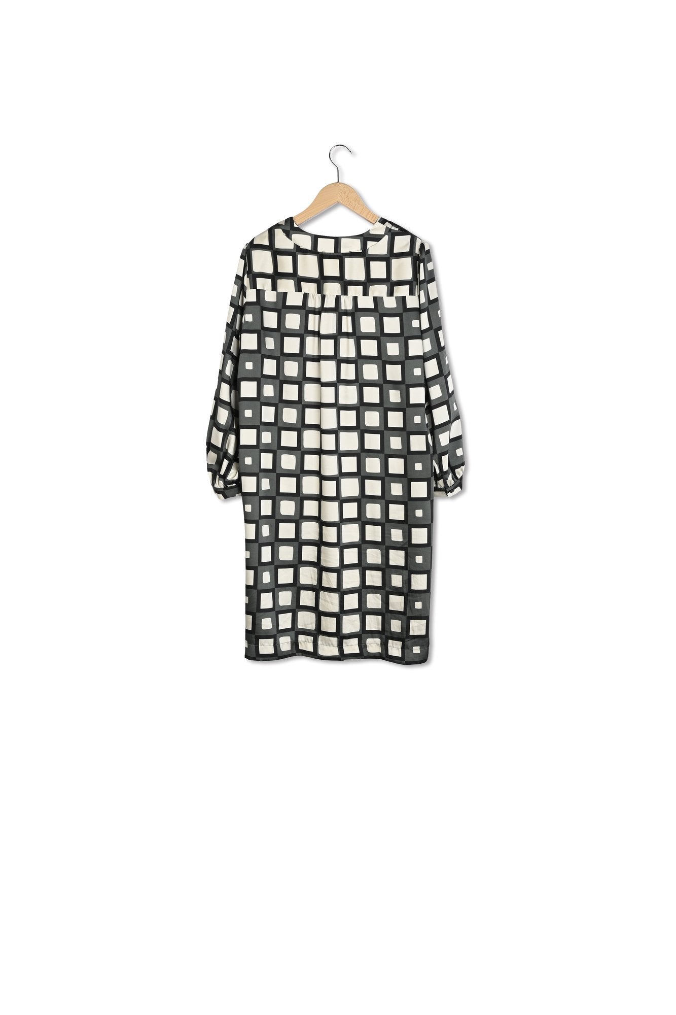 Robe courte imprimé géométrique - SASKIA Faume - seconde main