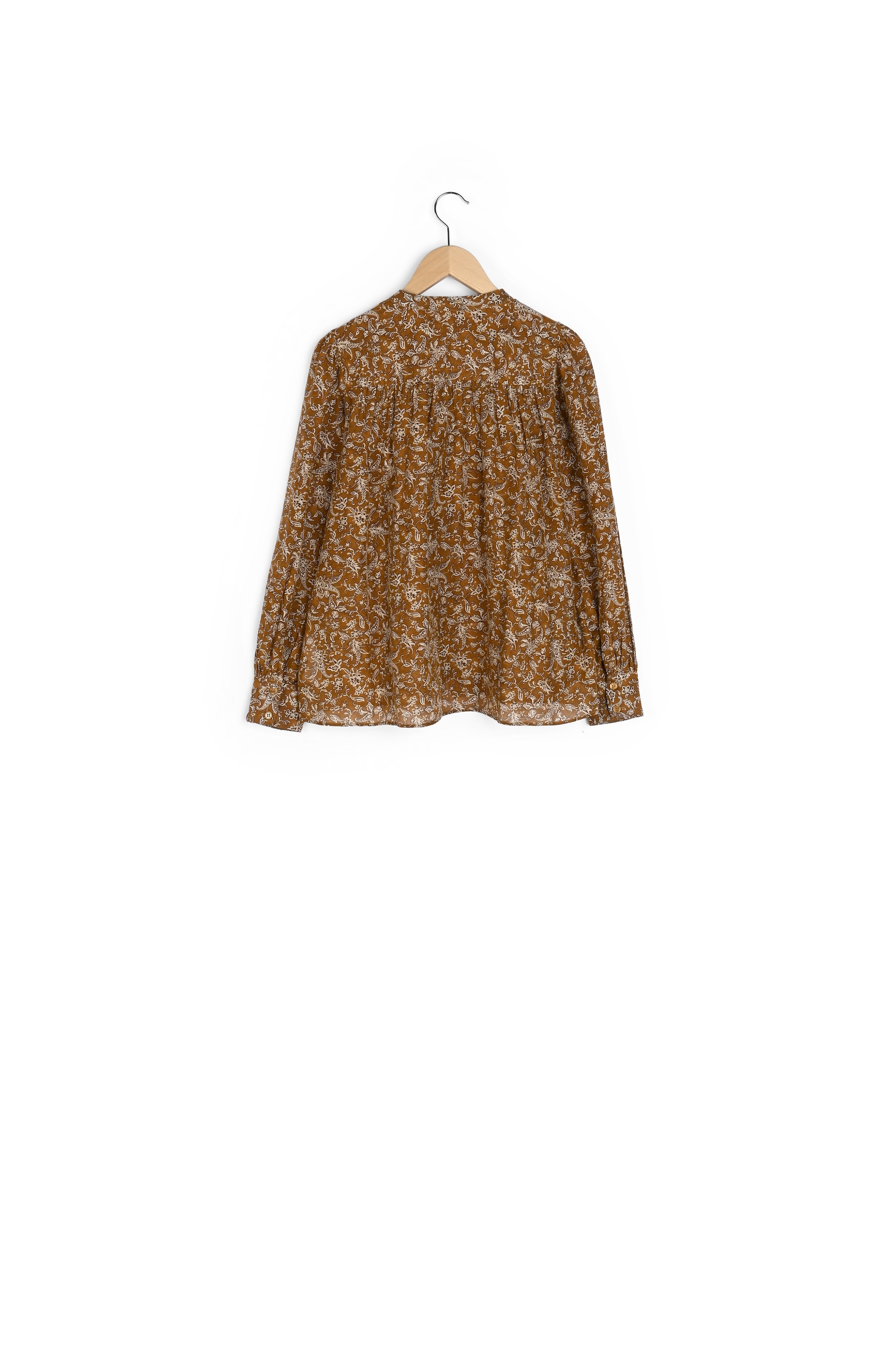 Chemise ample en voile de coton - CALLIE Faume - seconde main