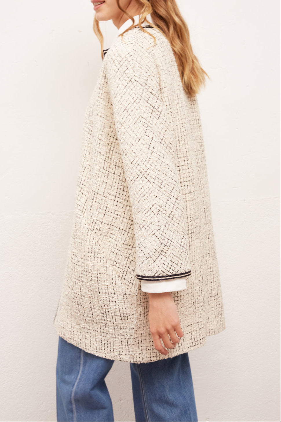 ROSSANNA - Manteau habillé en tweed Faume - seconde main