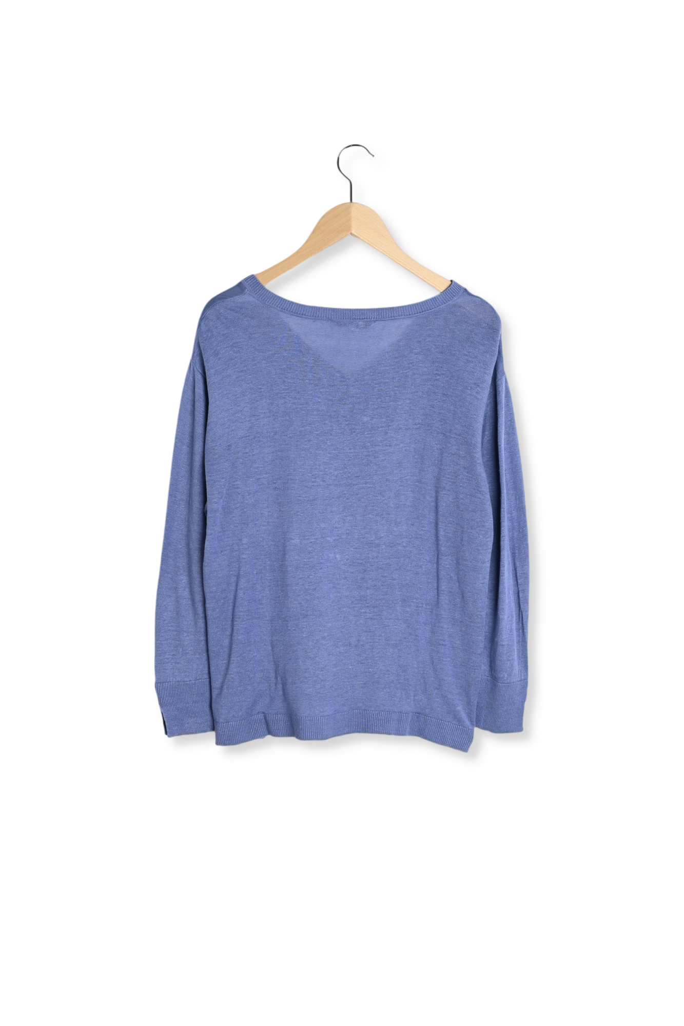 Pull V en lin et soie - LILLO Faume - seconde main