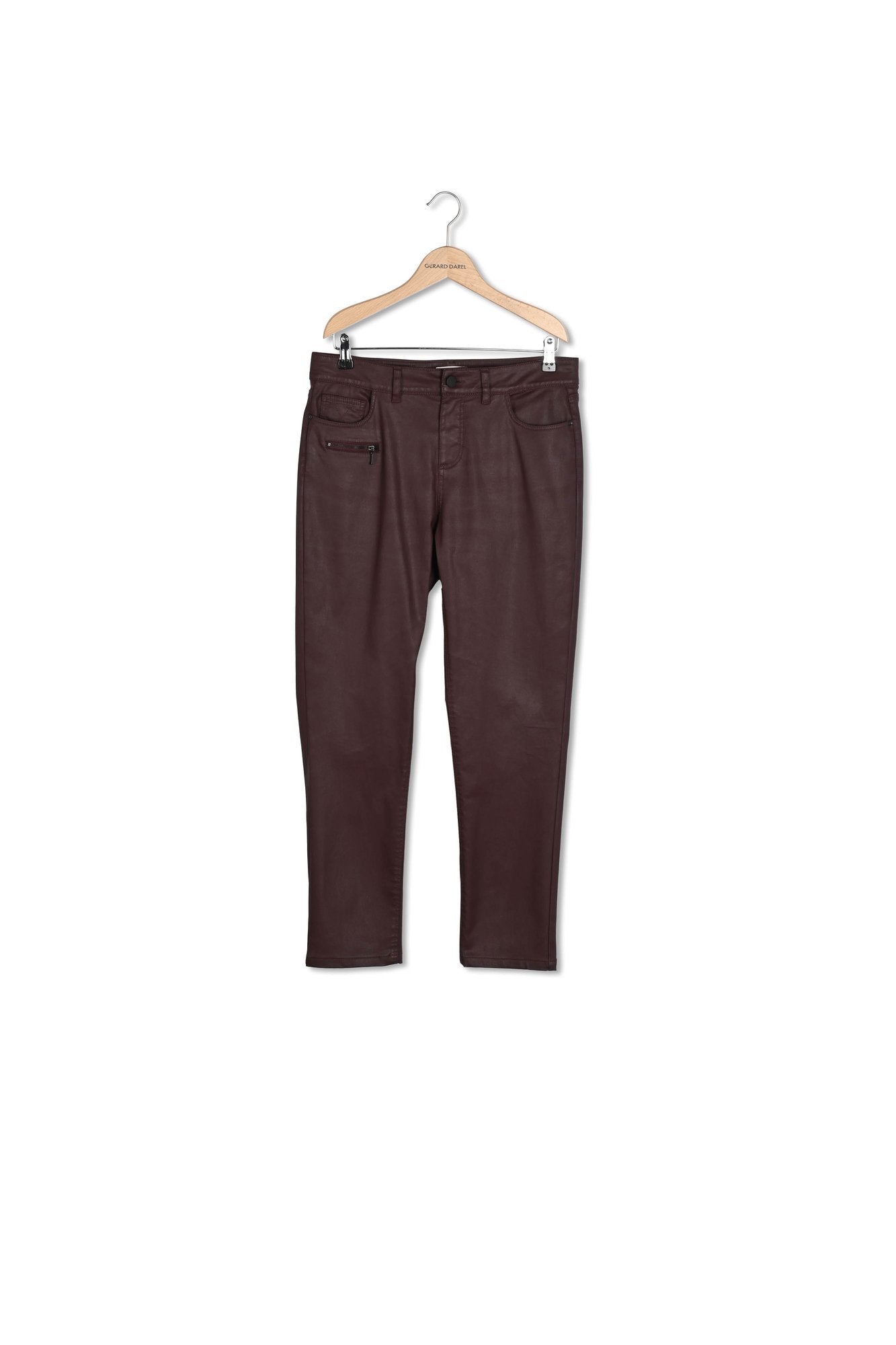 LUCILLE - Jean en coton enduit Faume - seconde main