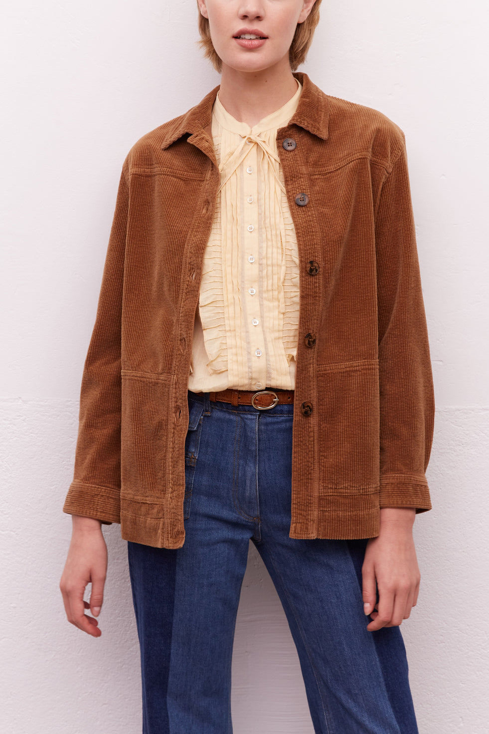 Veste en velours côtelé - NELLE Faume - seconde main