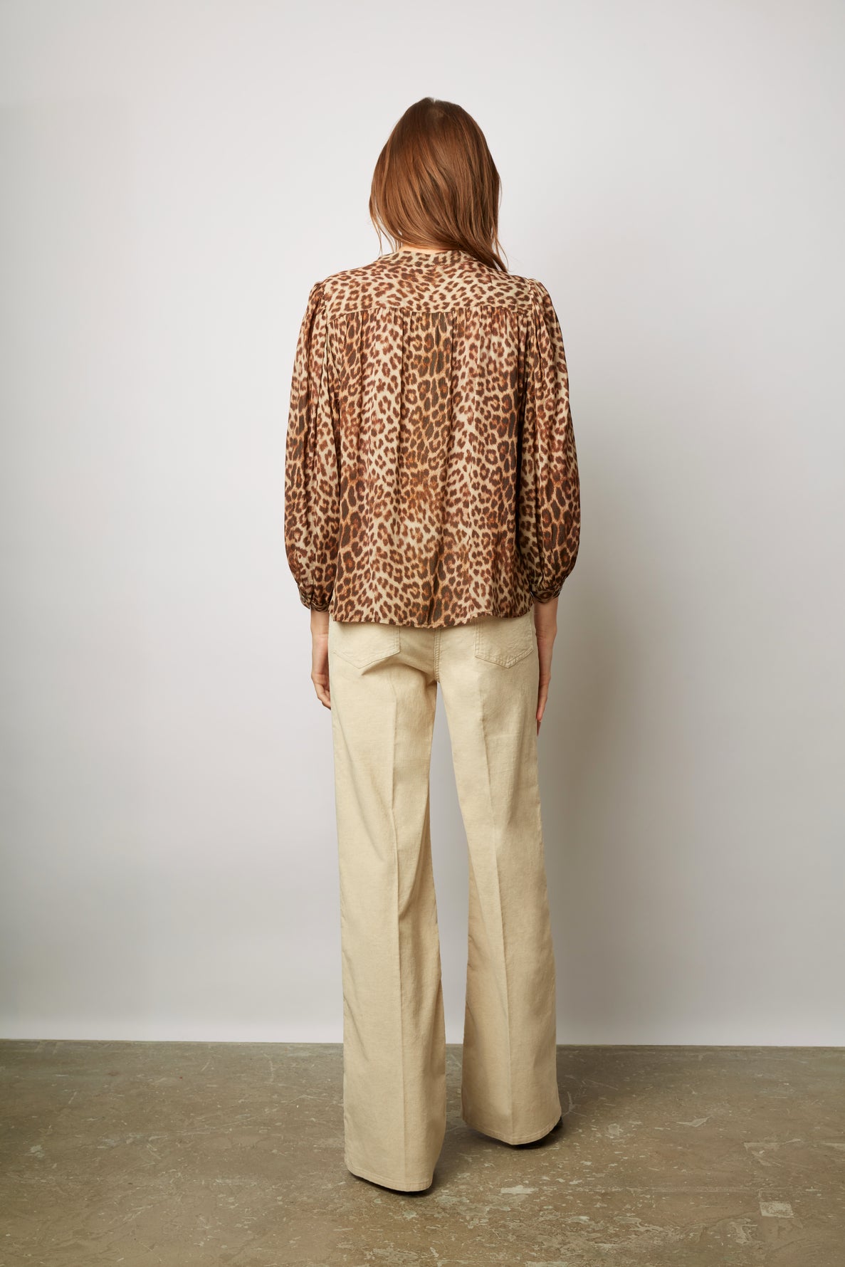 Chemise fluide en imprimé léopard - NARIN Faume - seconde main