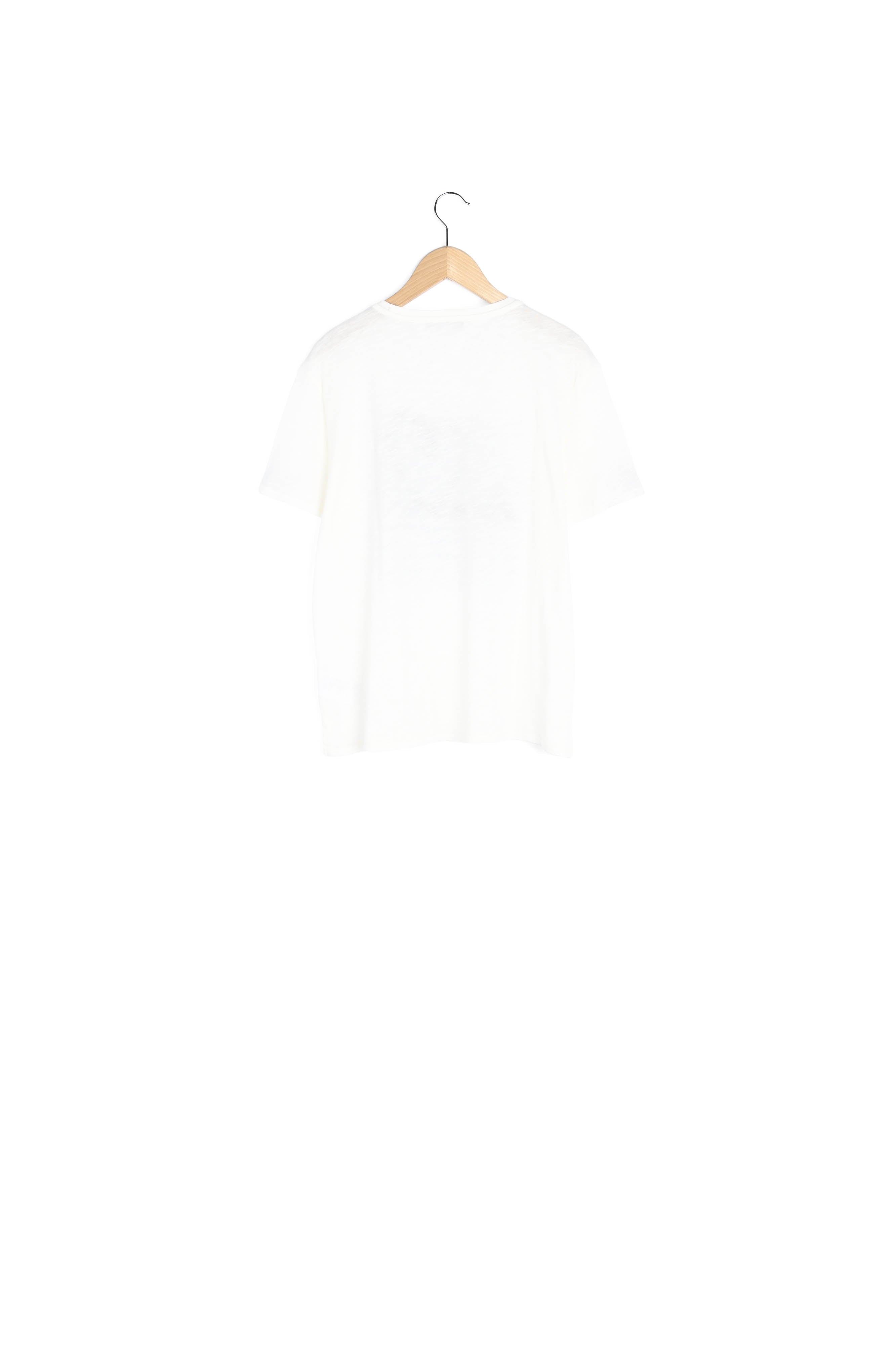 JELENA - Tee-shirt en coton imprimé avec broderie Faume - seconde main
