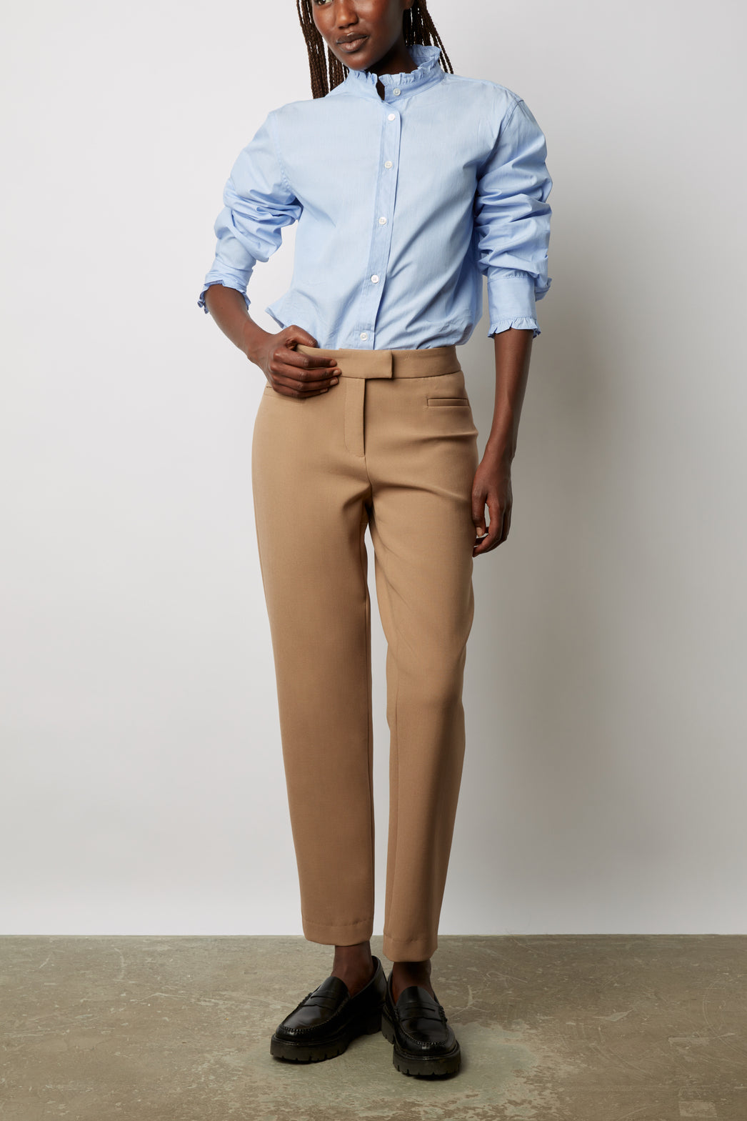 Pantalon droit 7/8 - ECATERINA Faume - seconde main