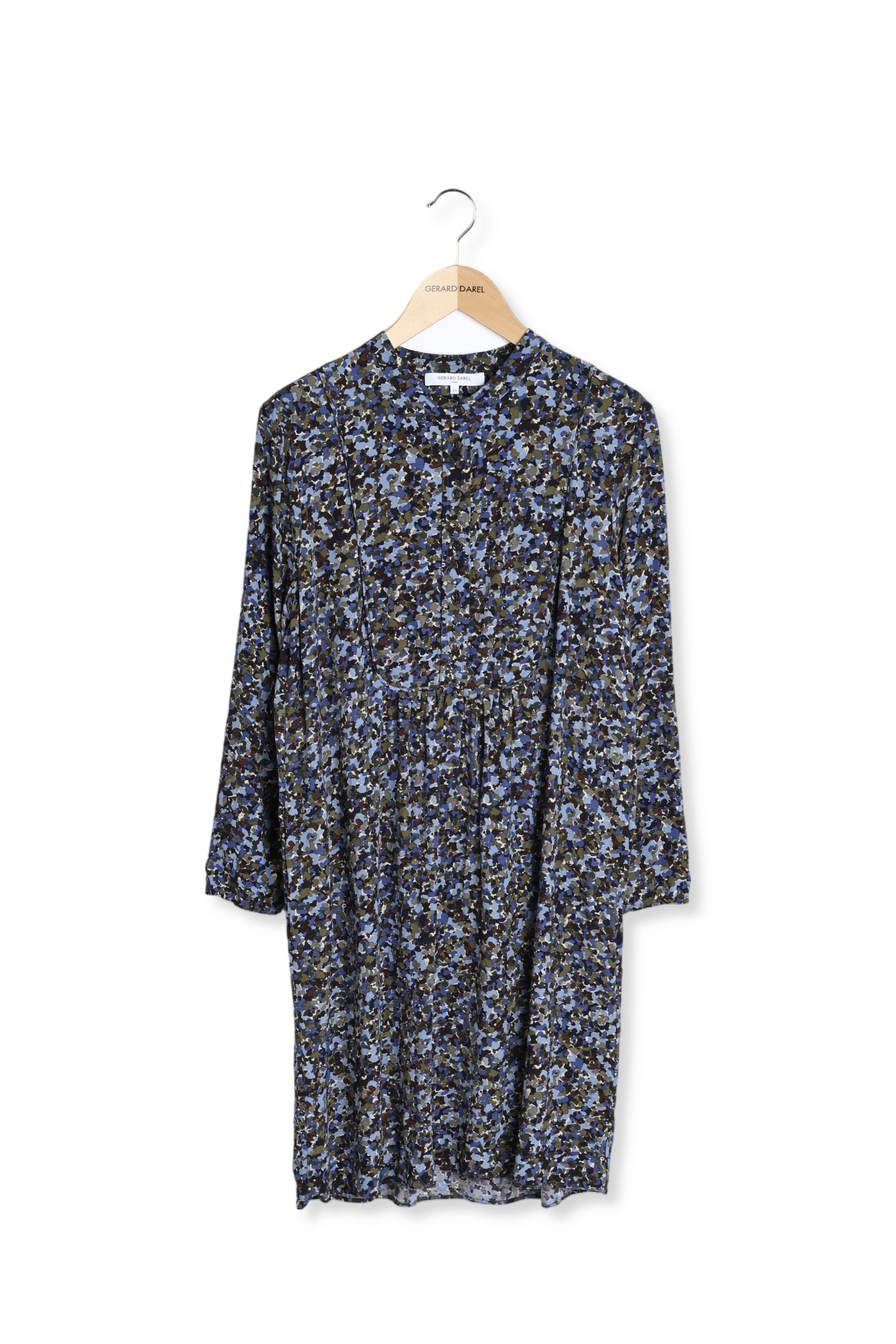 Robe imprimée à plastron - JOY Faume - seconde main