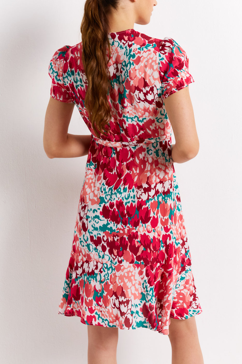 Robe fleurie cache-c½ur - JOY Faume - seconde main